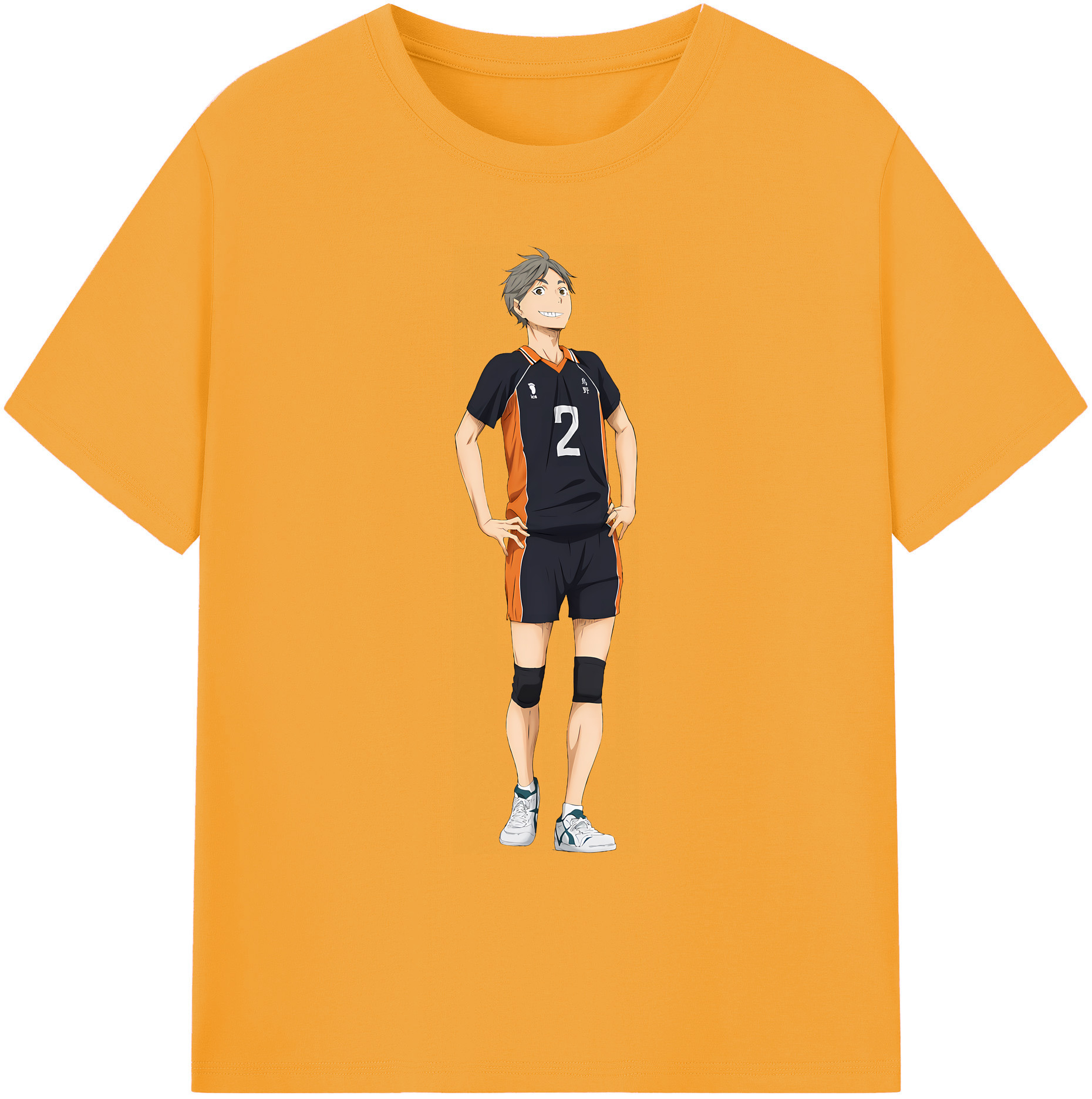 （画像用） ハイキュー!! Haikyu!! 綿100％ メンズ半袖Tシャツ｜肌触りやわらか＆通気性
