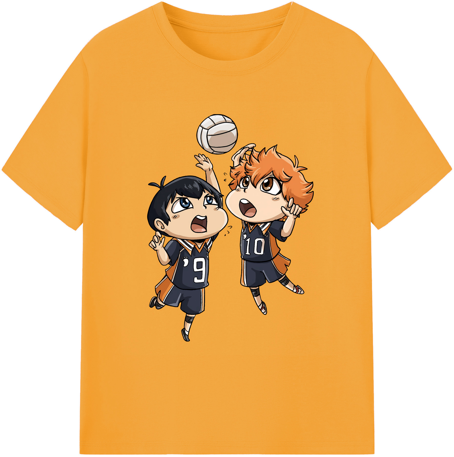 （画像用） ハイキュー!! Haikyu!! 綿100％ メンズ半袖Tシャツ｜肌触りやわらか＆通気性