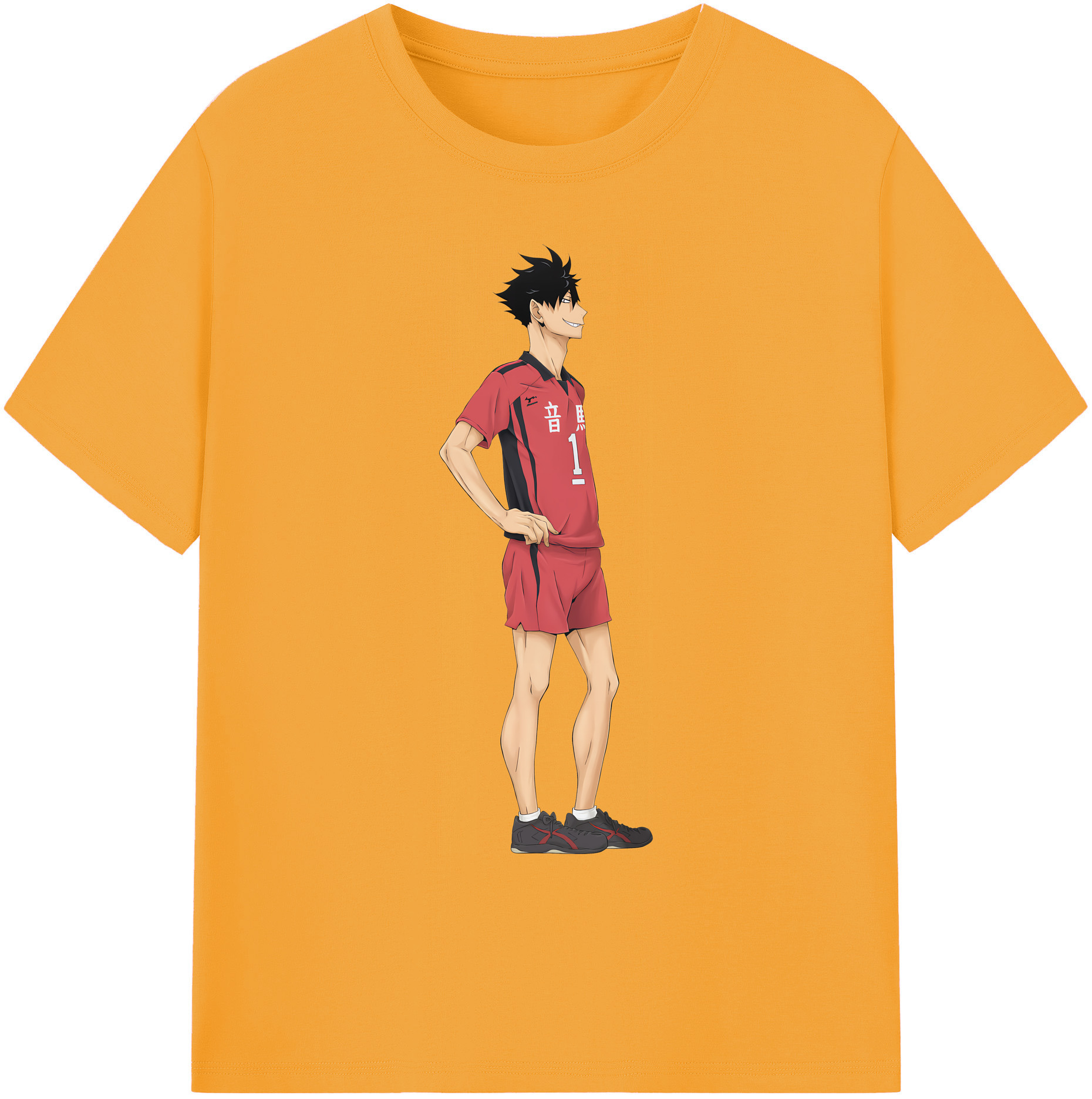 （画像用） ハイキュー!! Haikyu!! 綿100％ メンズ半袖Tシャツ｜肌触りやわらか＆通気性