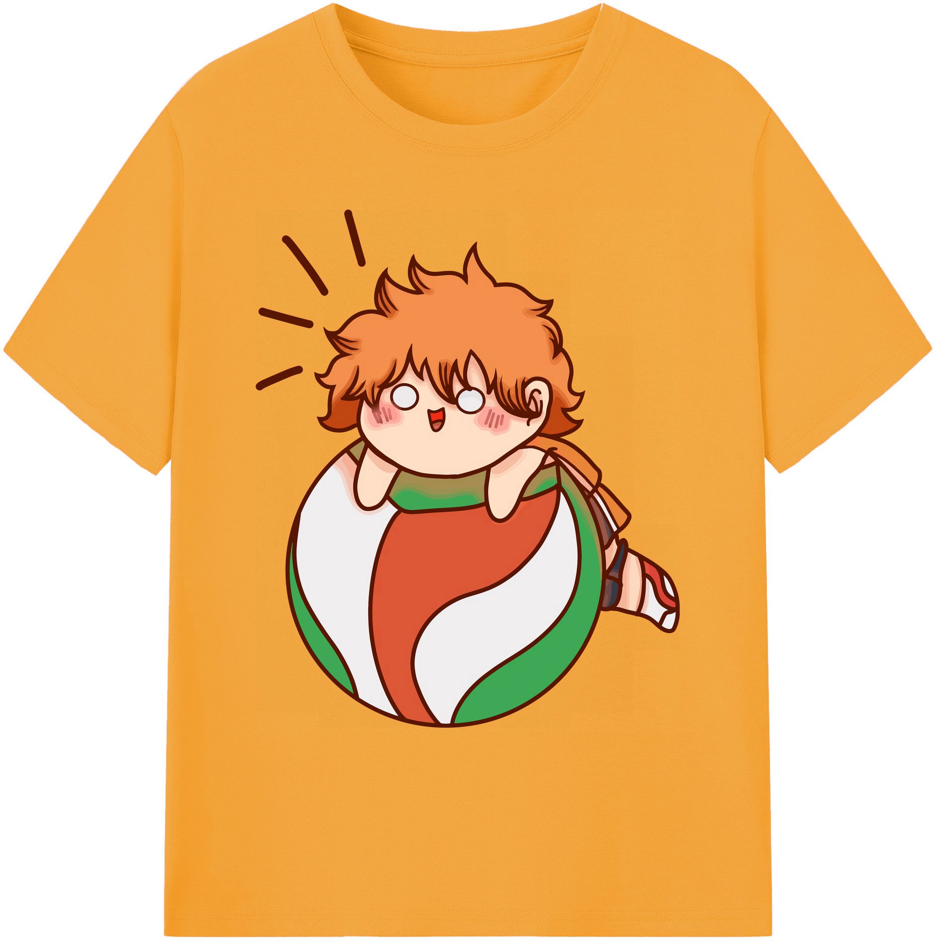 （画像用） ハイキュー!! Haikyu!! 綿100％ メンズ半袖Tシャツ｜肌触りやわらか＆通気性