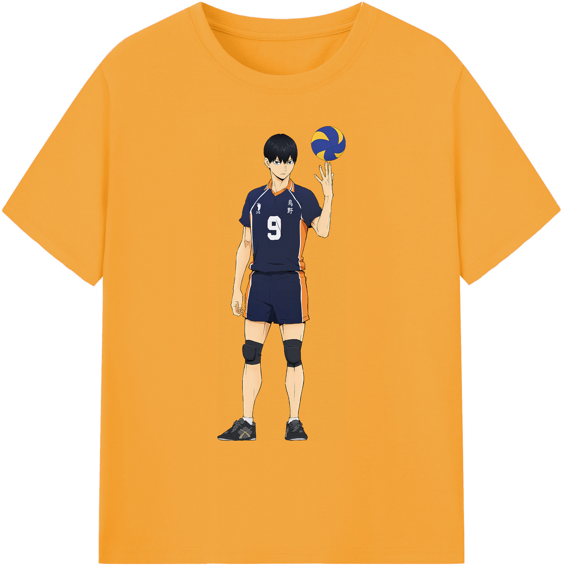 （画像用） ハイキュー!! Haikyu!! 綿100％ メンズ半袖Tシャツ｜肌触りやわらか＆通気性