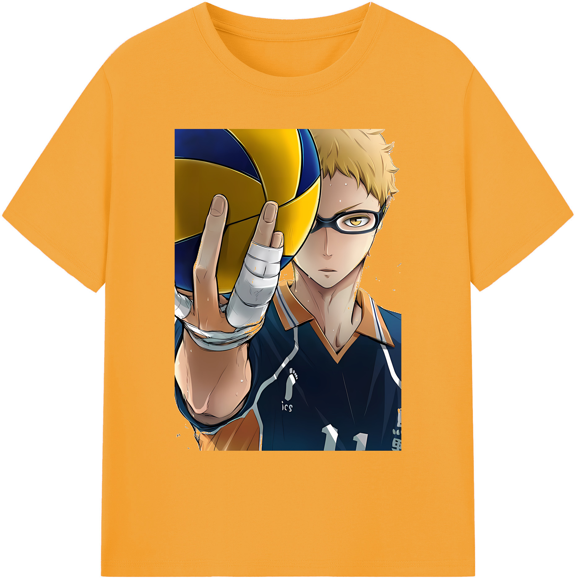 （画像用） ハイキュー!! Haikyu!! 綿100％ メンズ半袖Tシャツ｜肌触りやわらか＆通気性