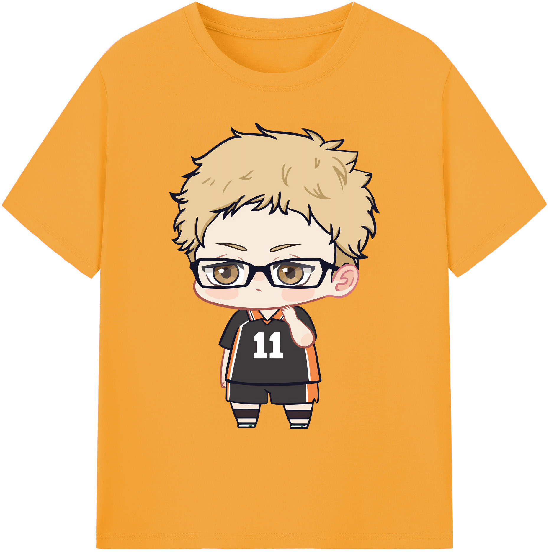 （画像用） ハイキュー!! Haikyu!! 綿100％ メンズ半袖Tシャツ｜肌触りやわらか＆通気性
