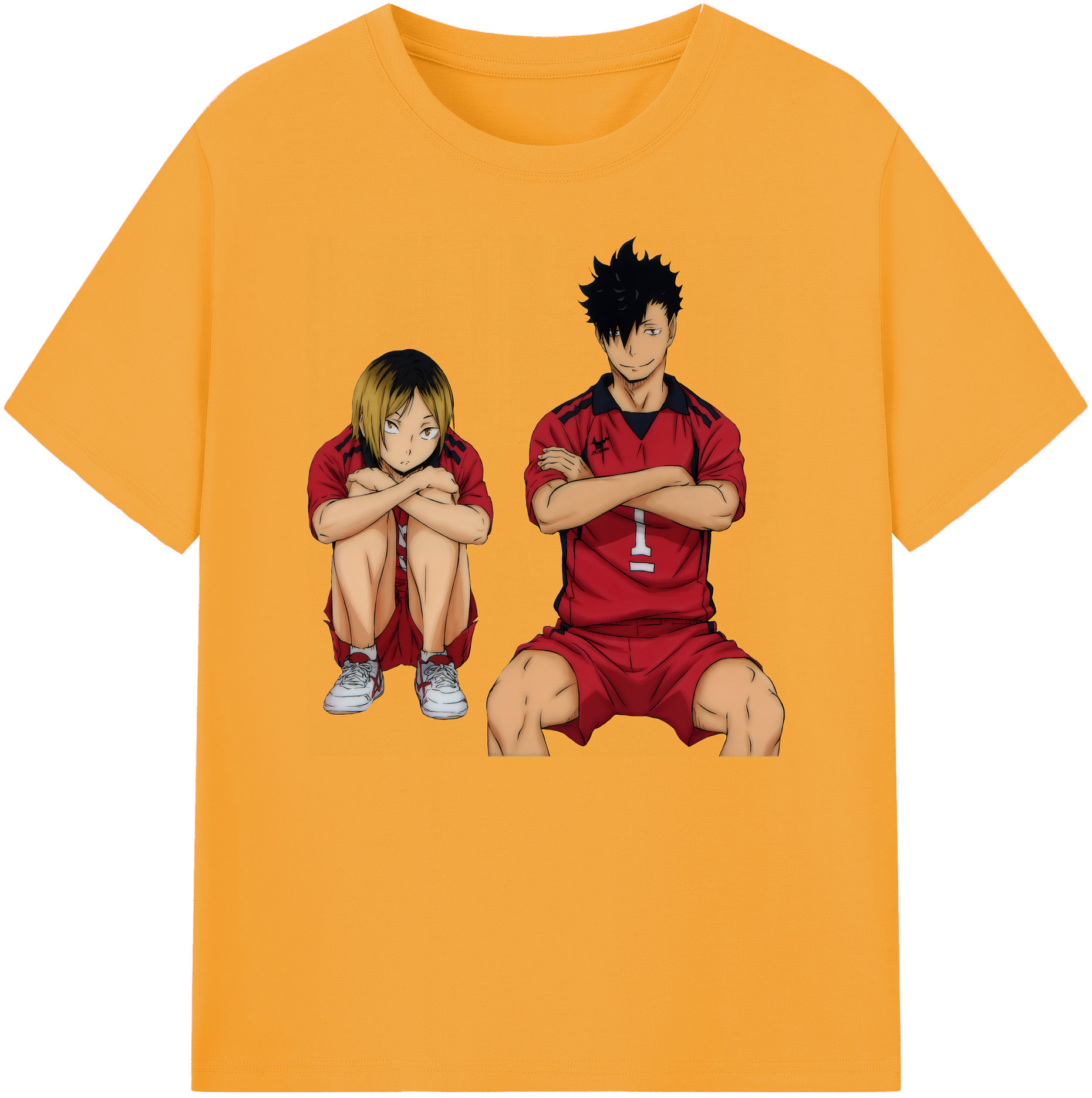 （画像用） ハイキュー!! Haikyu!! 綿100％ メンズ半袖Tシャツ｜肌触りやわらか＆通気性