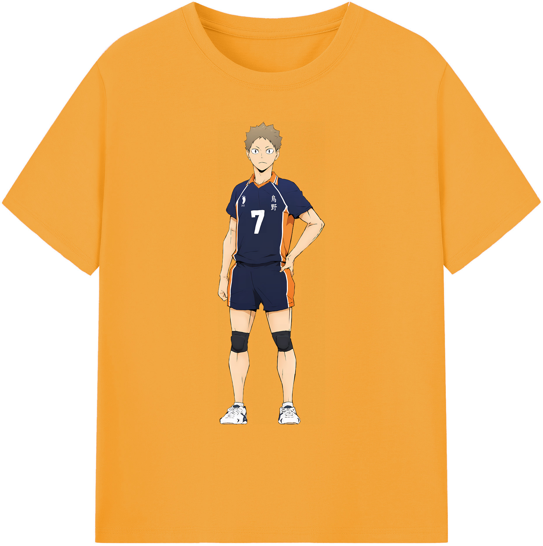 （画像用） ハイキュー!! Haikyu!! 綿100％ メンズ半袖Tシャツ｜肌触りやわらか＆通気性