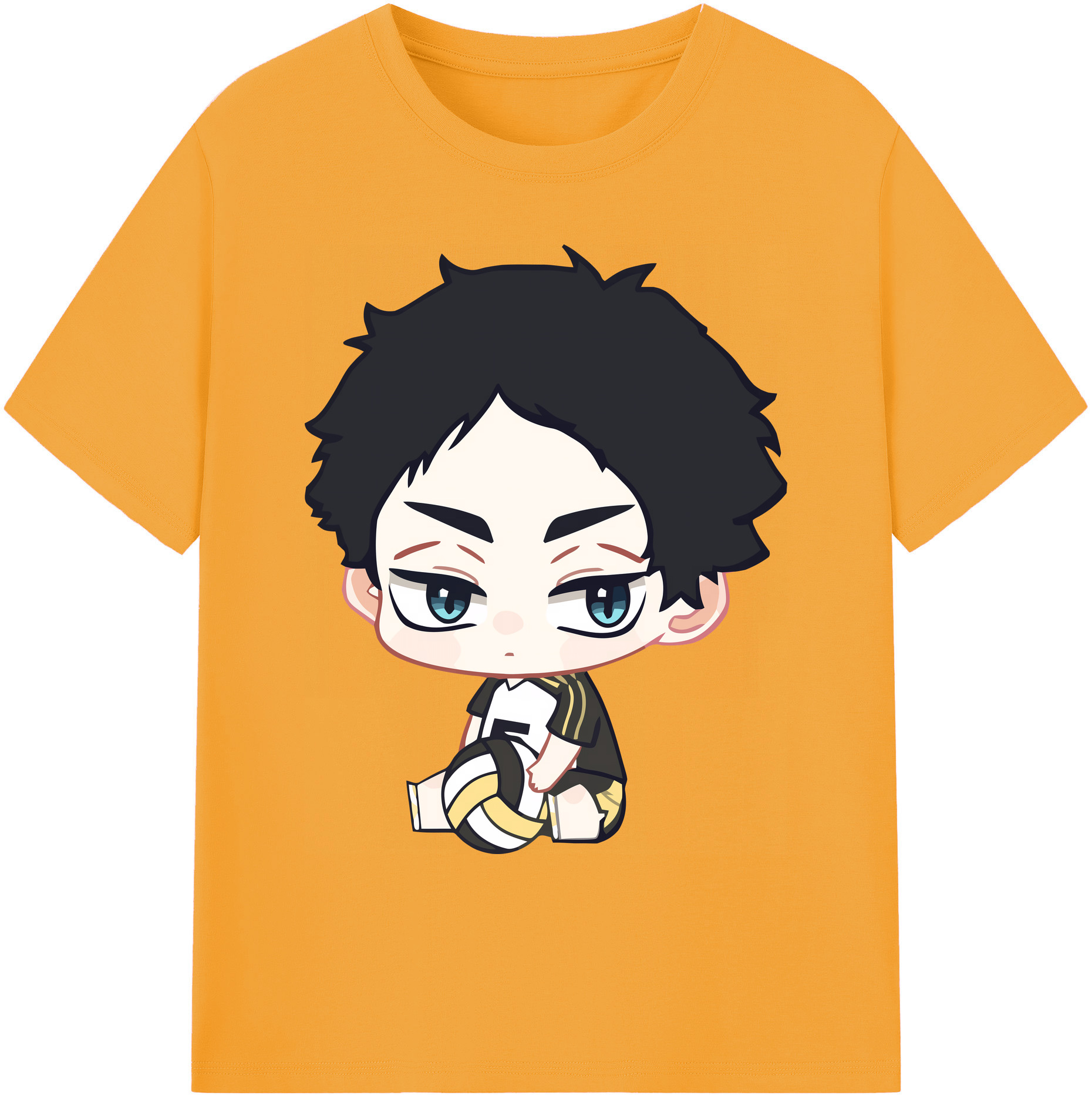 （画像用） ハイキュー!! Haikyu!! 綿100％ メンズ半袖Tシャツ｜肌触りやわらか＆通気性