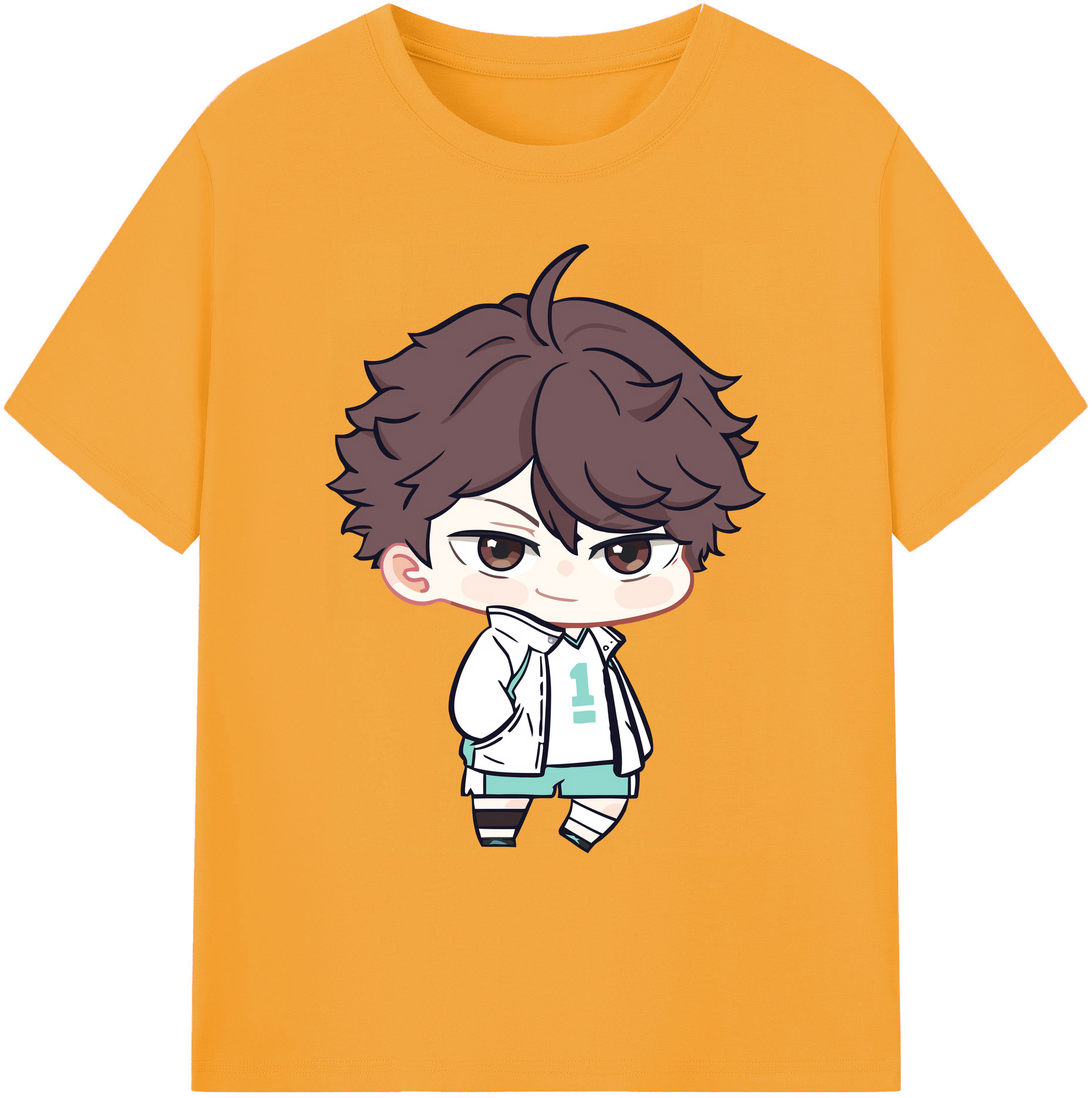 （画像用） ハイキュー!! Haikyu!! 綿100％ メンズ半袖Tシャツ｜肌触りやわらか＆通気性