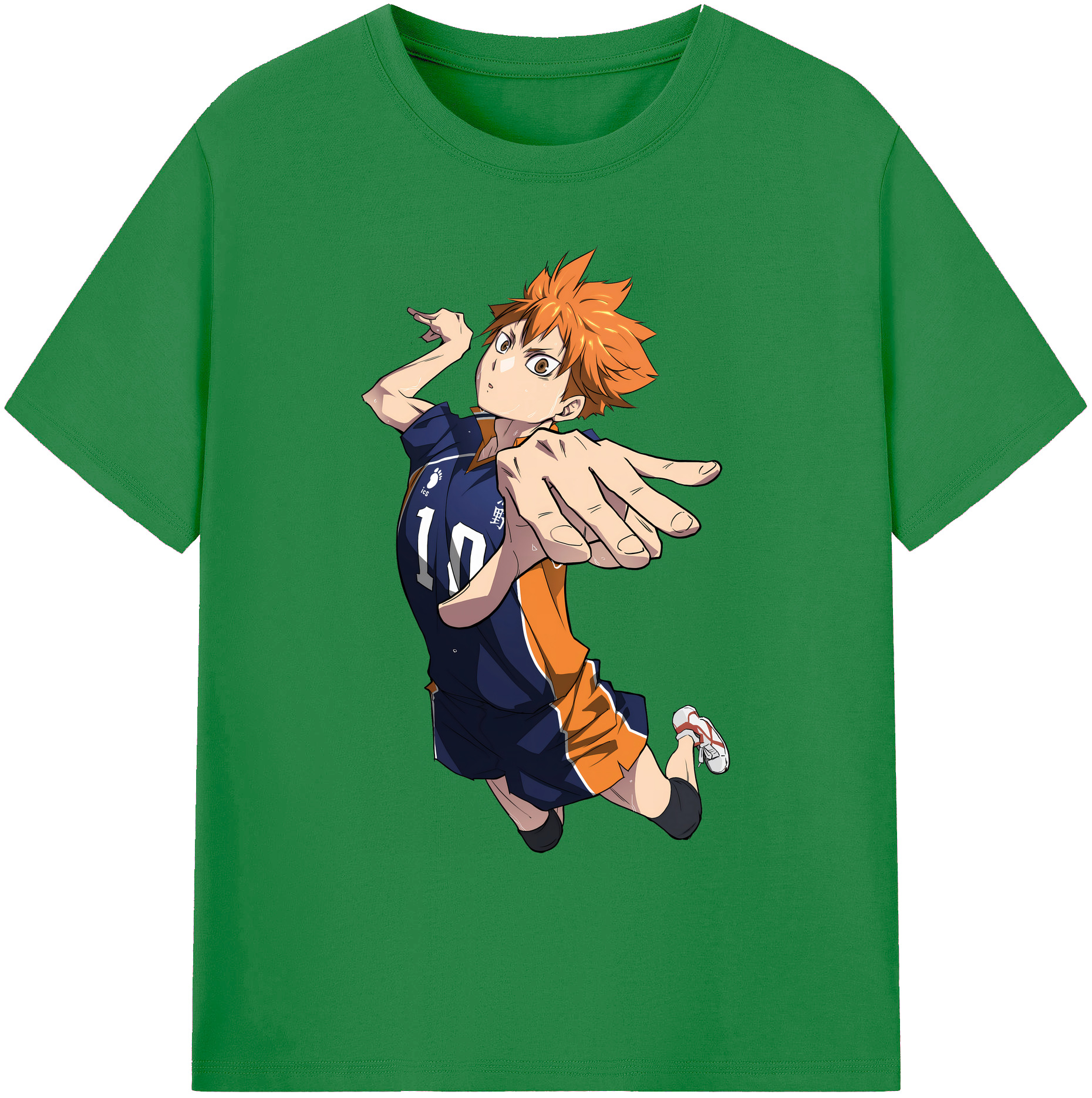 （画像用） ハイキュー!! Haikyu!! 綿100％ メンズ半袖Tシャツ｜肌触りやわらか＆通気性
