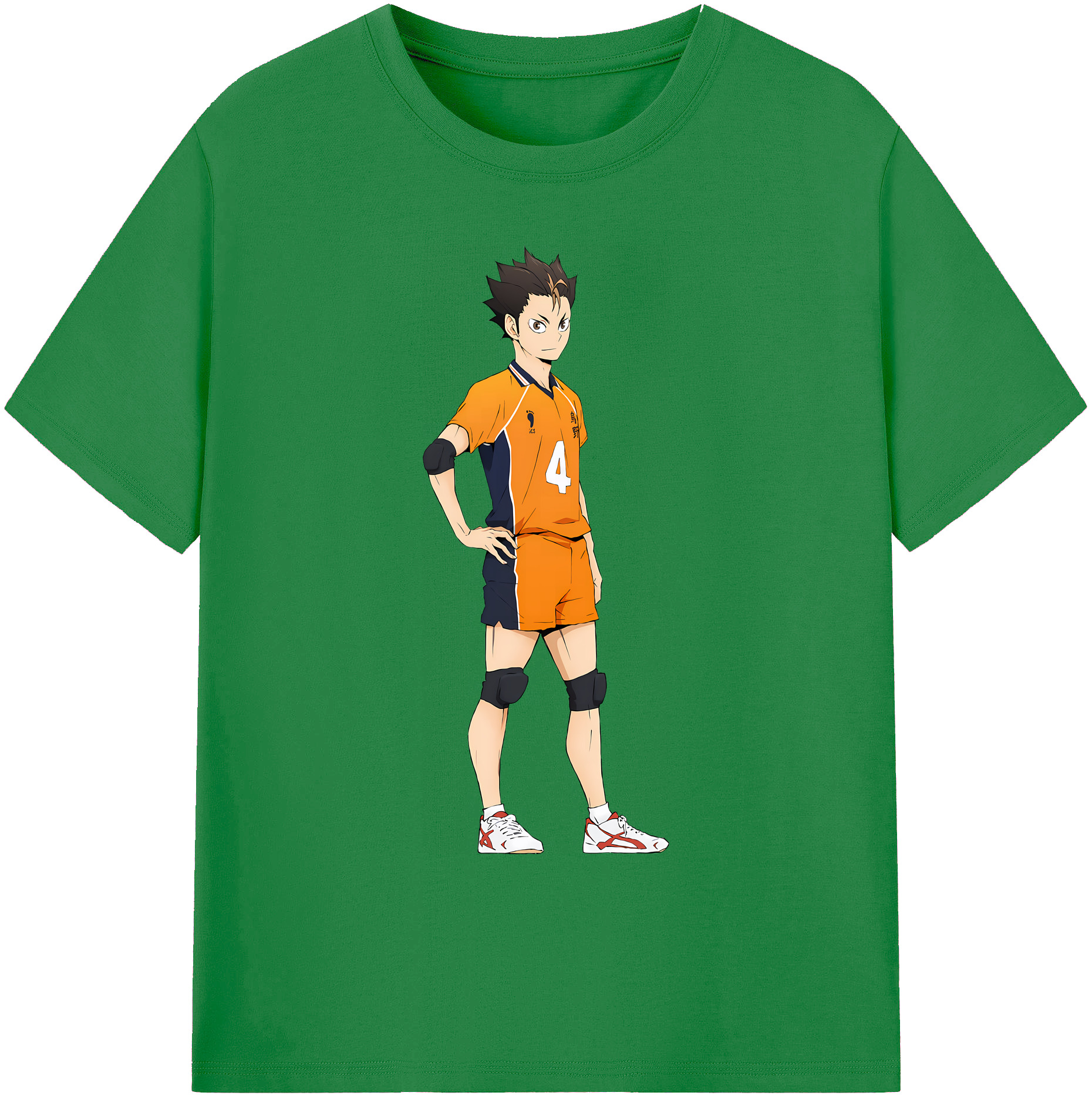 （画像用） ハイキュー!! Haikyu!! 綿100％ メンズ半袖Tシャツ｜肌触りやわらか＆通気性