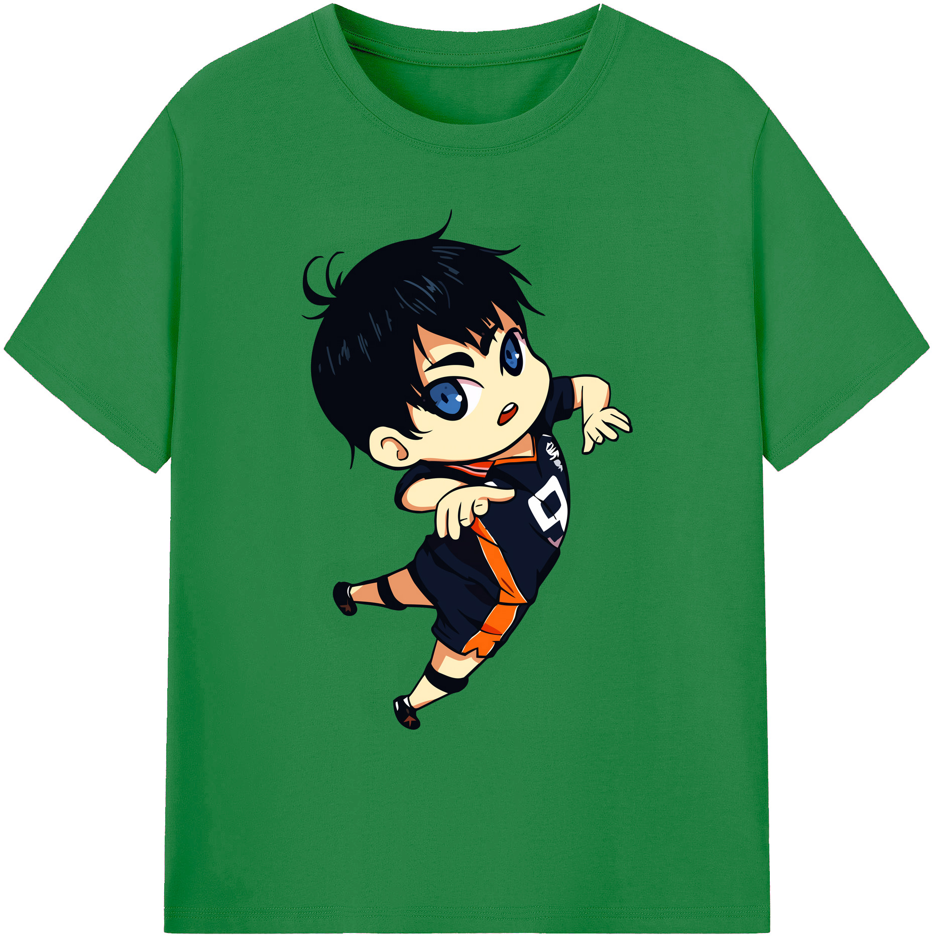 （画像用） ハイキュー!! Haikyu!! 綿100％ メンズ半袖Tシャツ｜肌触りやわらか＆通気性