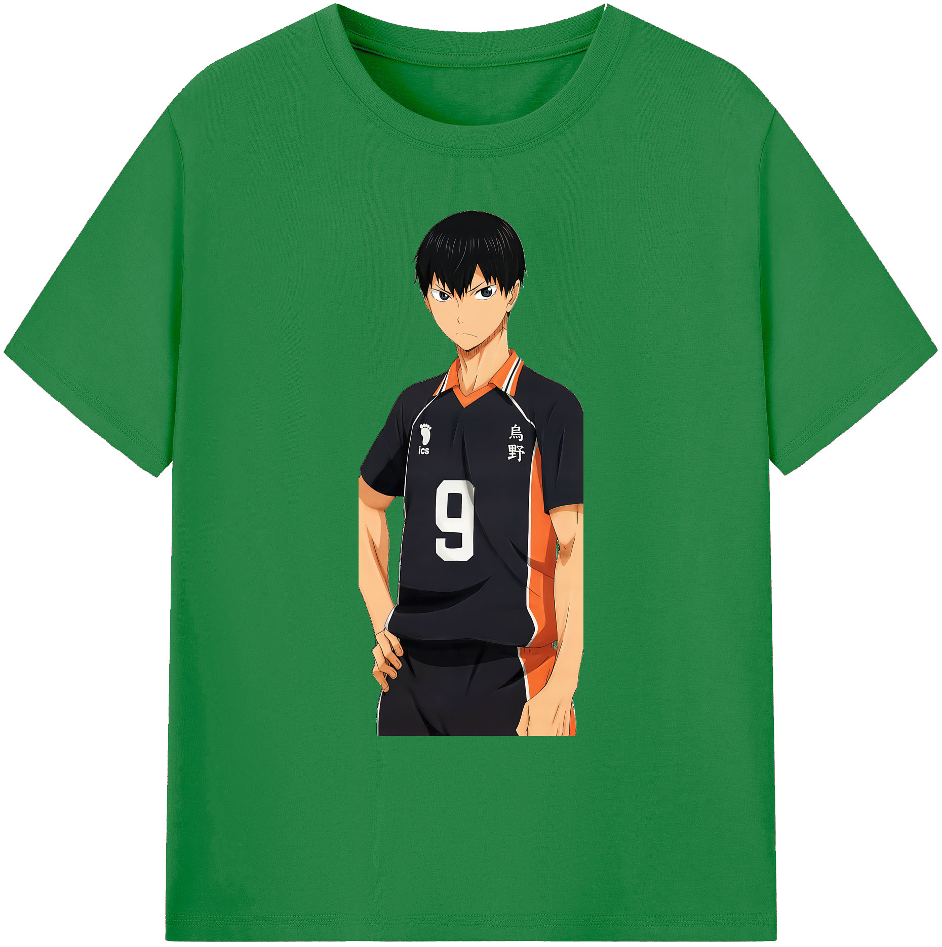 （画像用） ハイキュー!! Haikyu!! 綿100％ メンズ半袖Tシャツ｜肌触りやわらか＆通気性