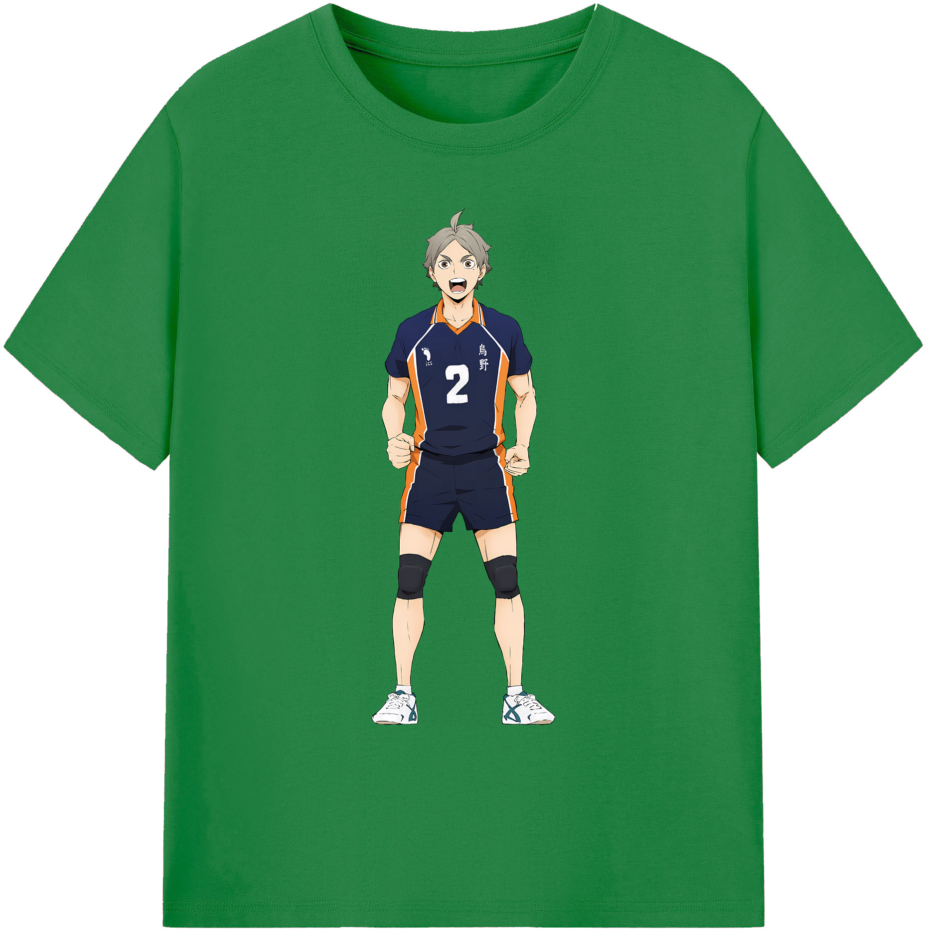 （画像用） ハイキュー!! Haikyu!! 綿100％ メンズ半袖Tシャツ｜肌触りやわらか＆通気性