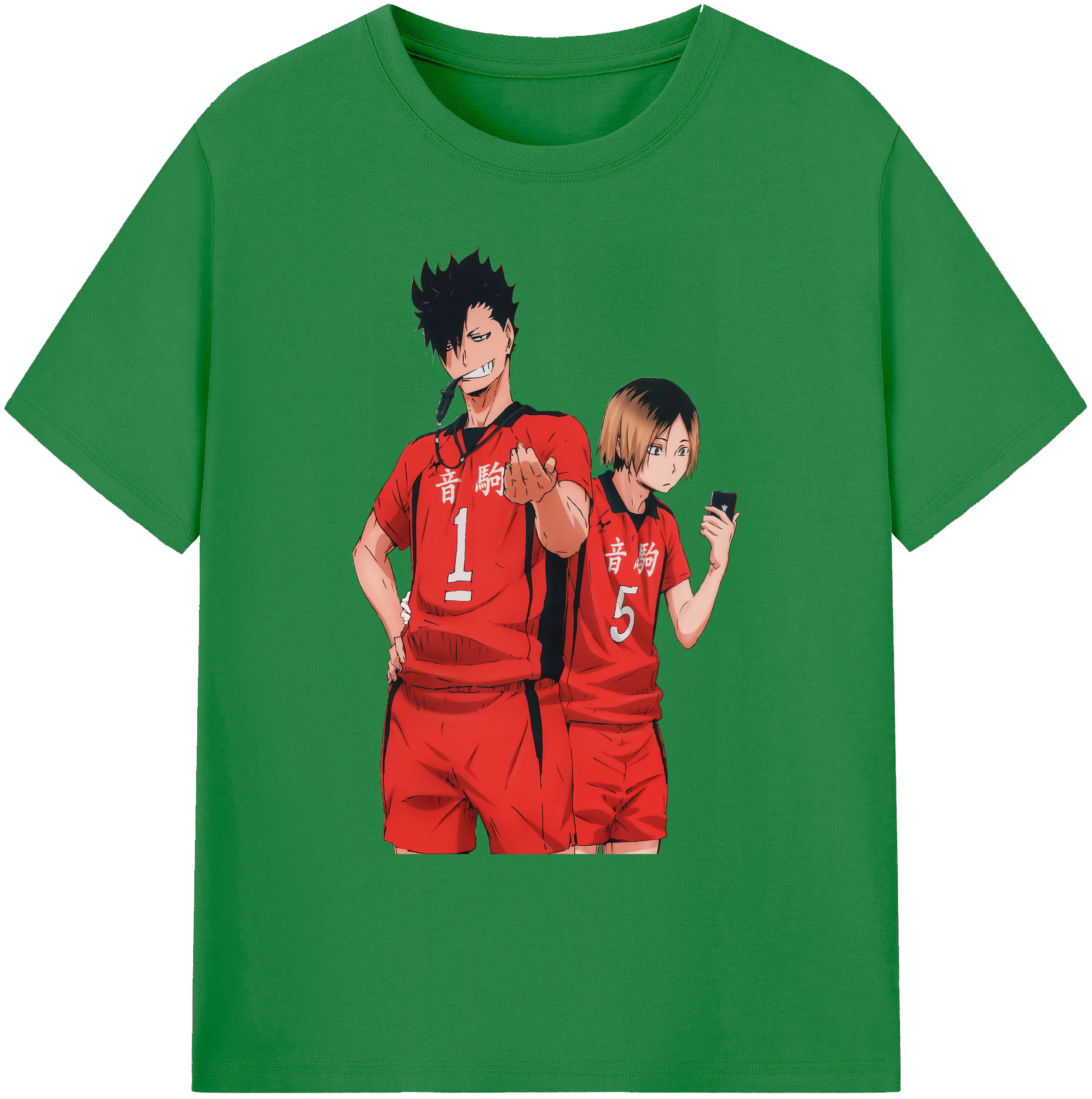 （画像用） ハイキュー!! Haikyu!! 綿100％ メンズ半袖Tシャツ｜肌触りやわらか＆通気性