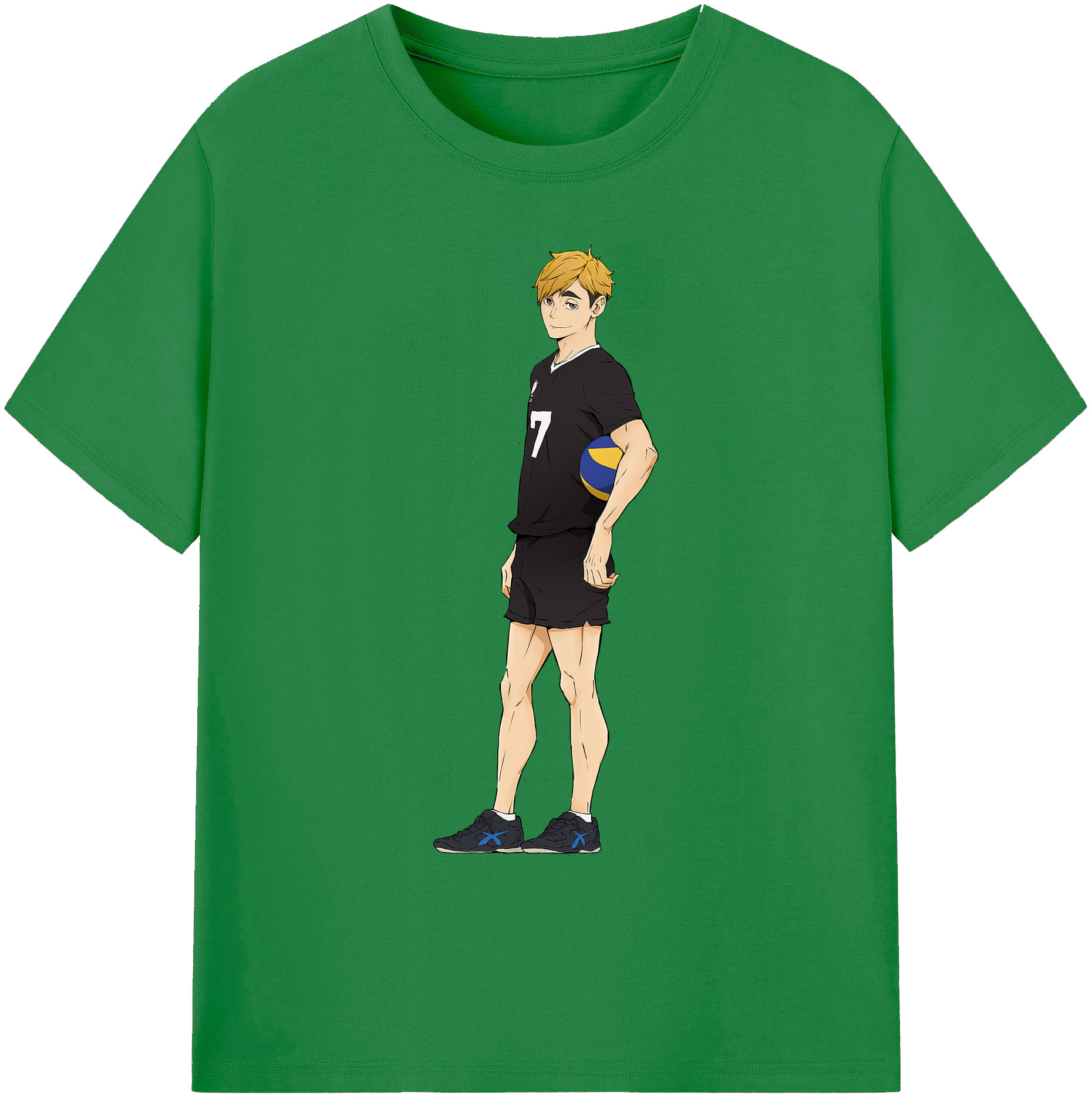 （画像用） ハイキュー!! Haikyu!! 綿100％ メンズ半袖Tシャツ｜肌触りやわらか＆通気性