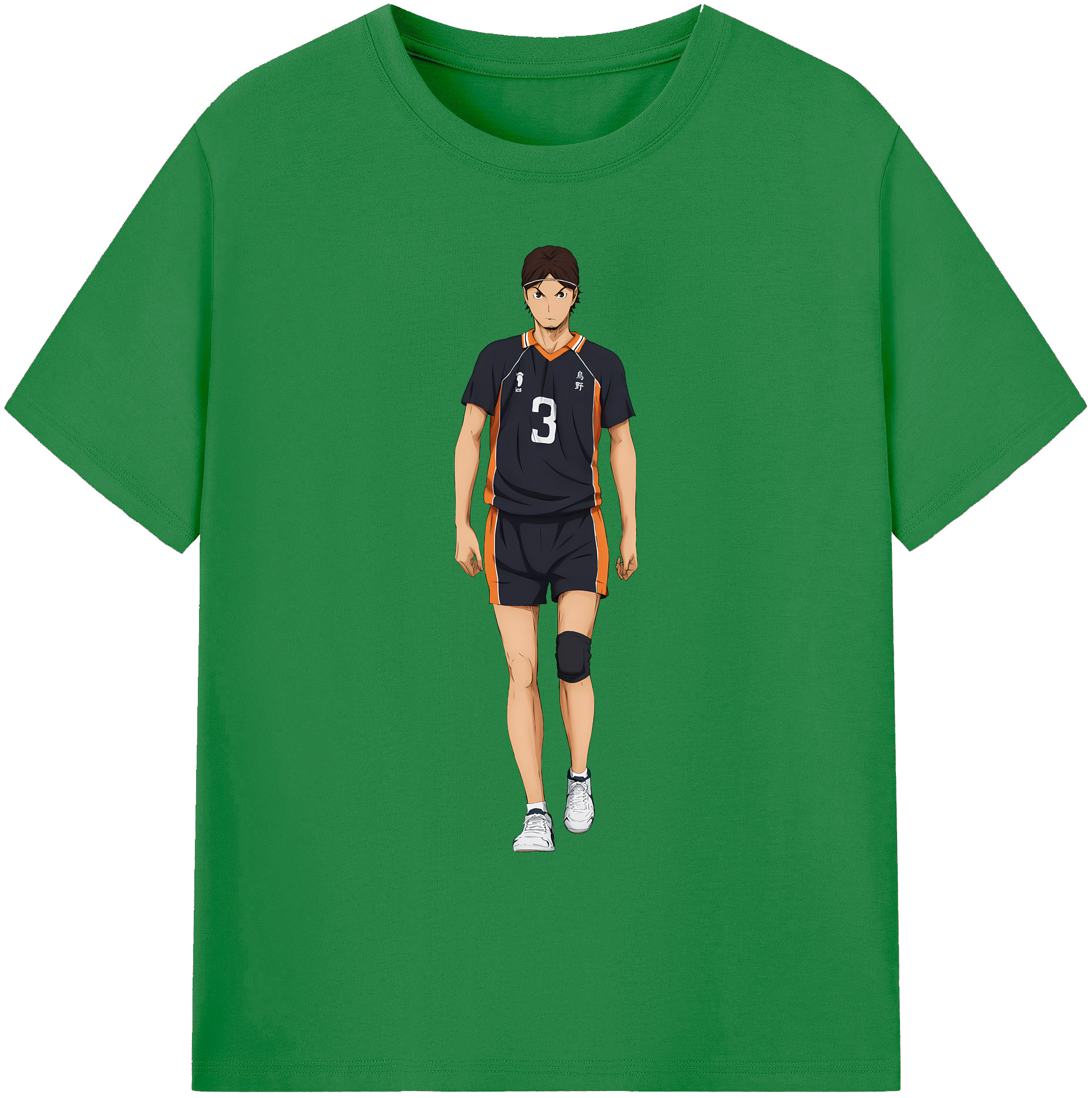 （画像用） ハイキュー!! Haikyu!! 綿100％ メンズ半袖Tシャツ｜肌触りやわらか＆通気性