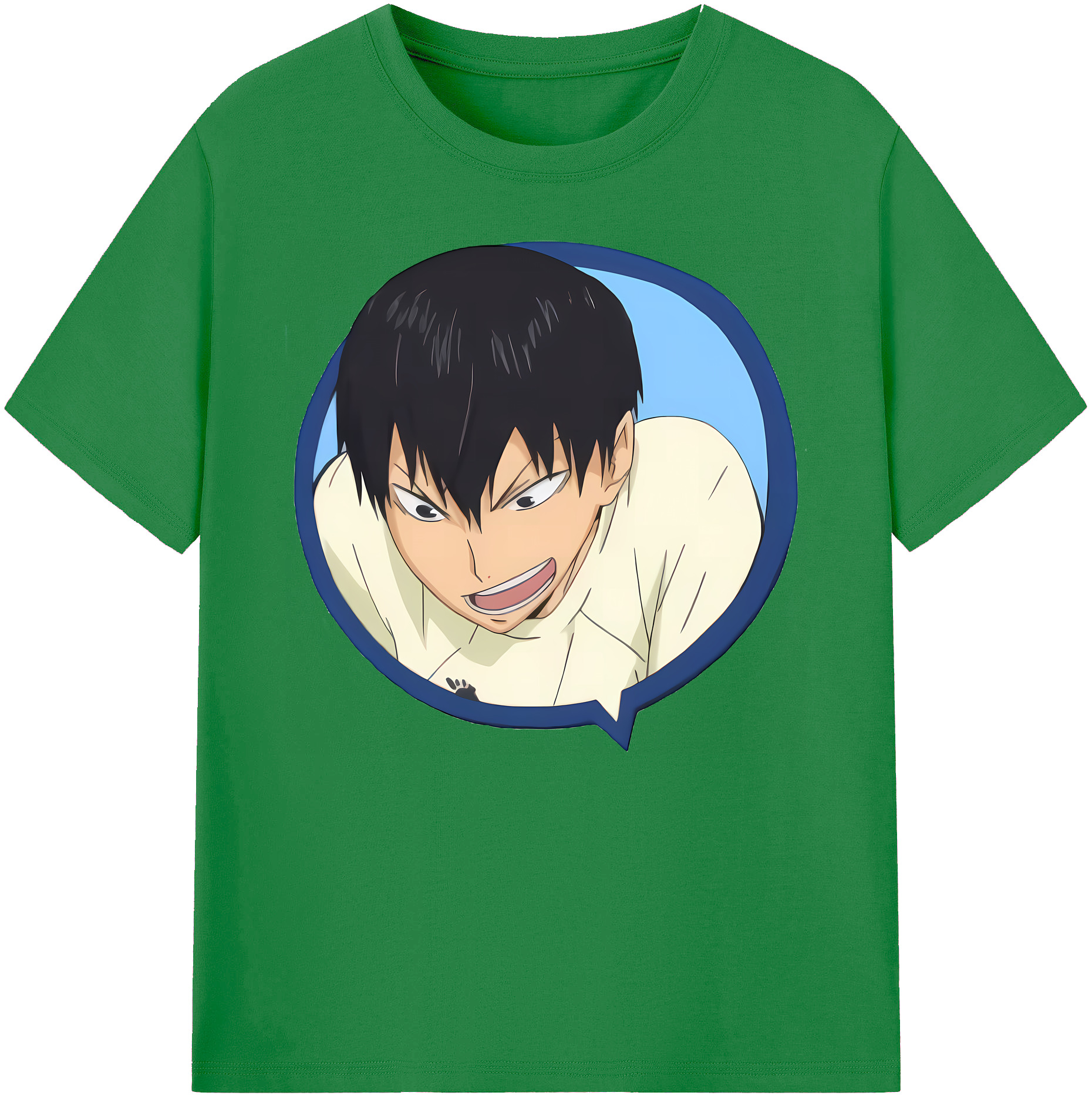 （画像用） ハイキュー!! Haikyu!! 綿100％ メンズ半袖Tシャツ｜肌触りやわらか＆通気性
