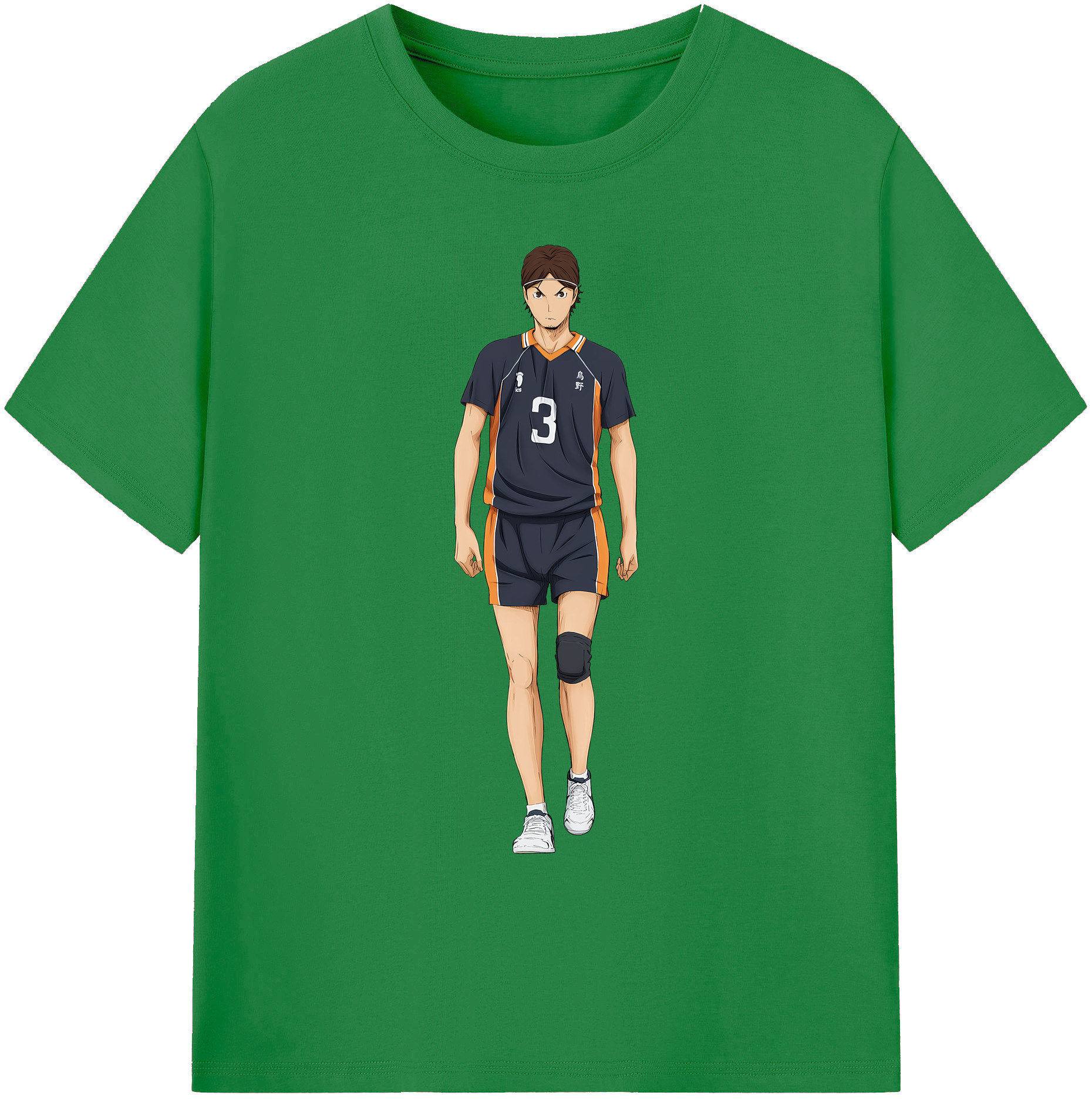 （画像用） ハイキュー!! Haikyu!! 綿100％ メンズ半袖Tシャツ｜肌触りやわらか＆通気性