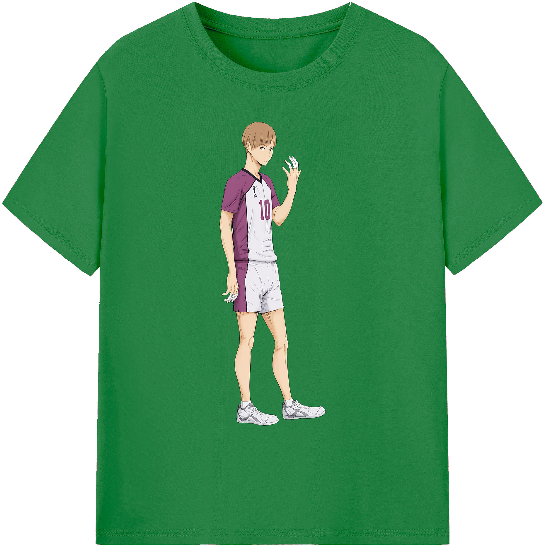 （画像用） ハイキュー!! Haikyu!! 綿100％ メンズ半袖Tシャツ｜肌触りやわらか＆通気性