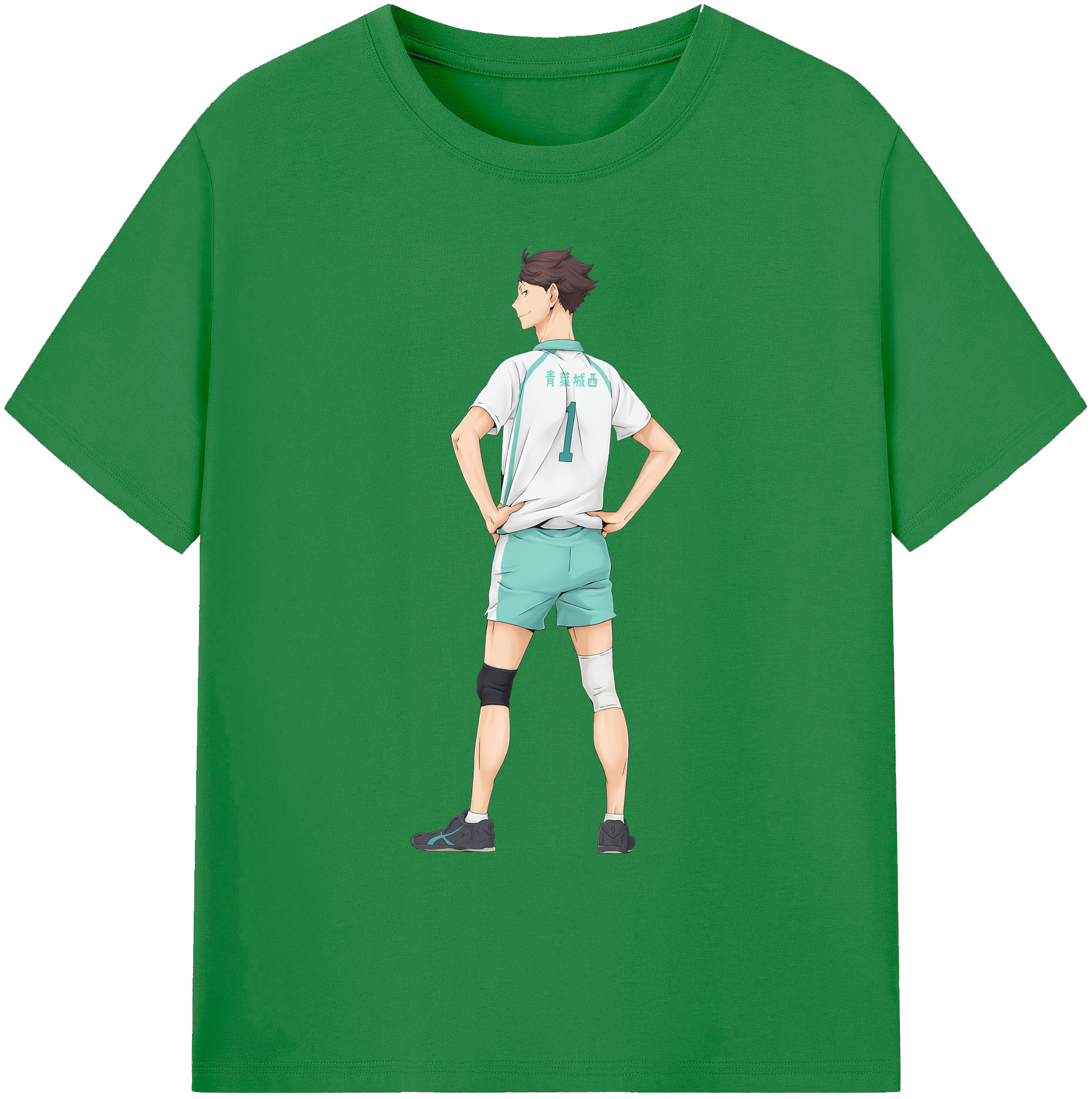 （画像用） ハイキュー!! Haikyu!! 綿100％ メンズ半袖Tシャツ｜肌触りやわらか＆通気性