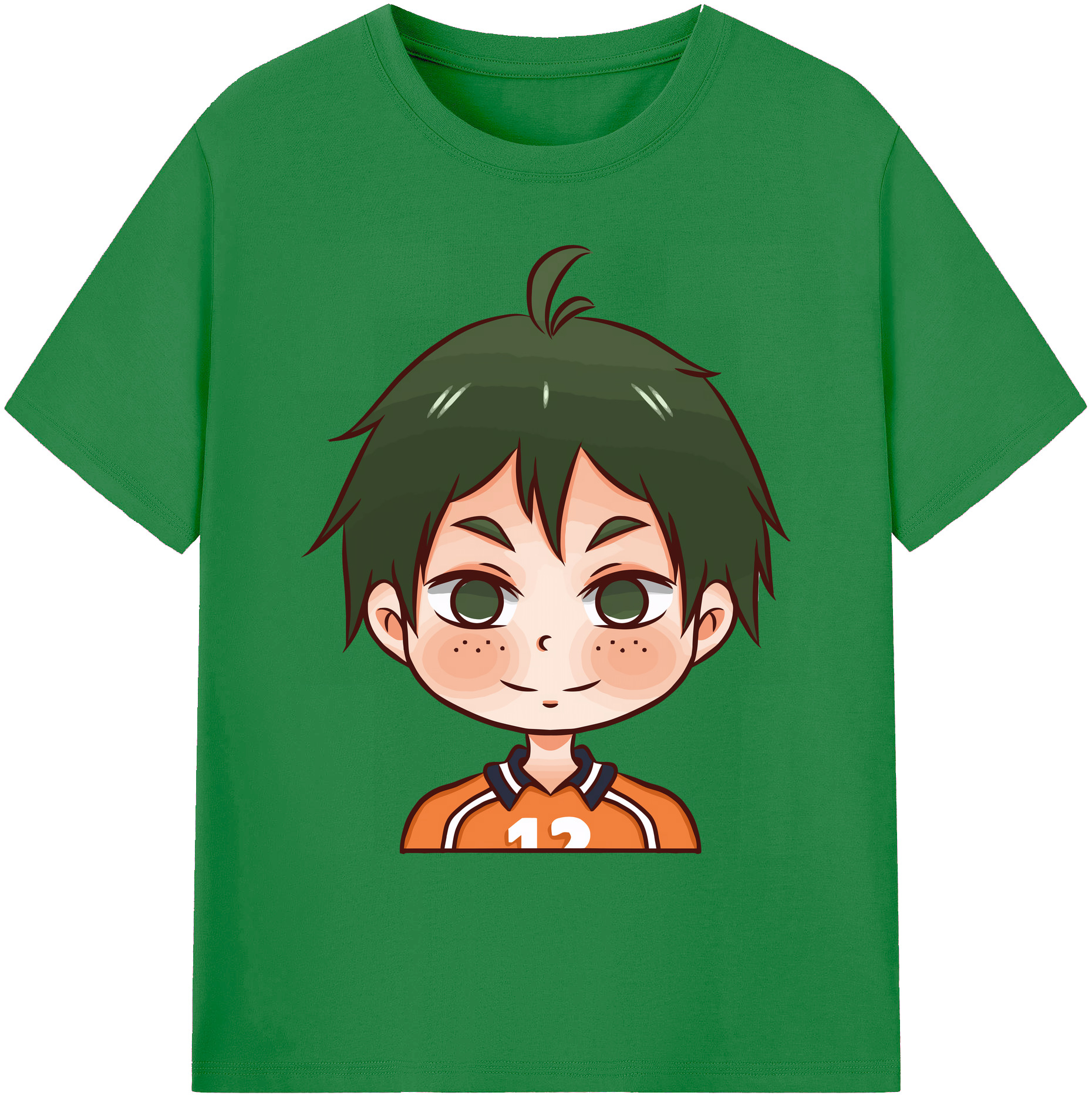 （画像用） ハイキュー!! Haikyu!! 綿100％ メンズ半袖Tシャツ｜肌触りやわらか＆通気性