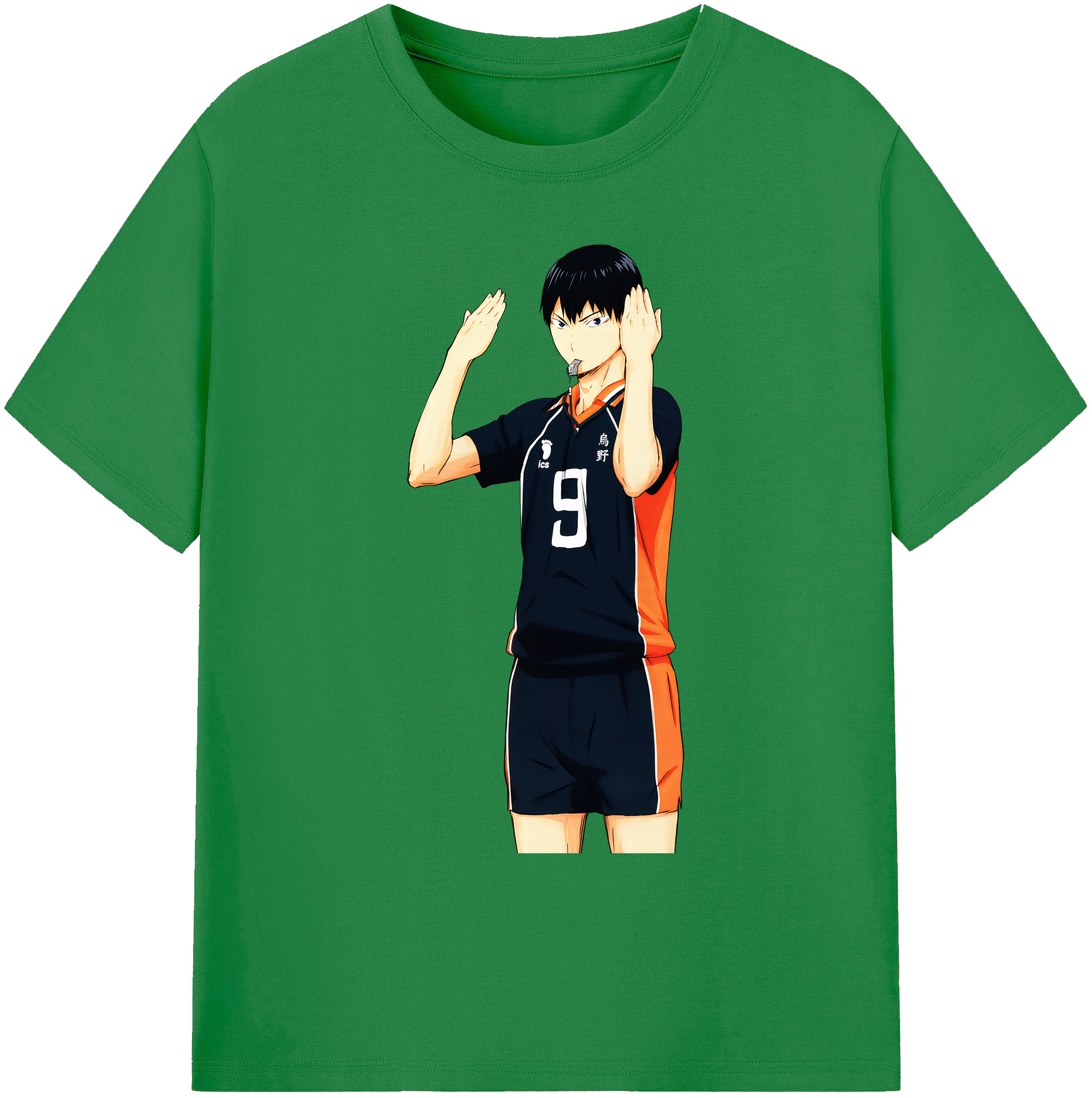 （画像用） ハイキュー!! Haikyu!! 綿100％ メンズ半袖Tシャツ｜肌触りやわらか＆通気性