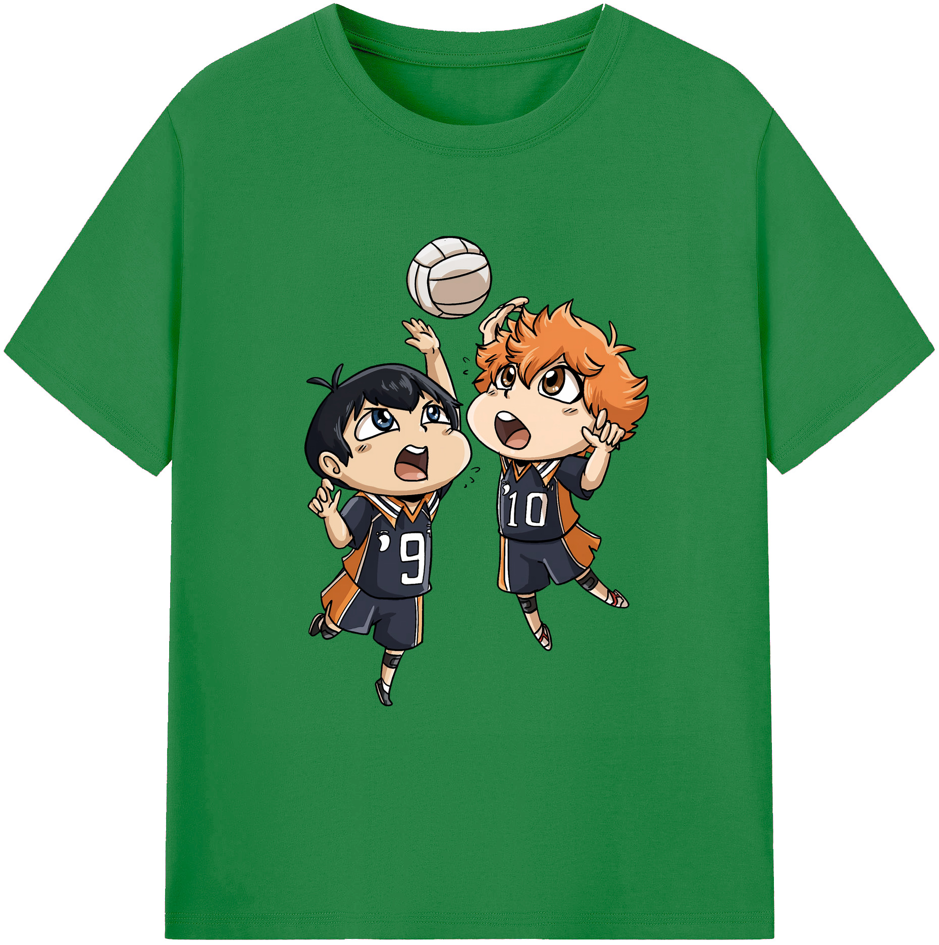 （画像用） ハイキュー!! Haikyu!! 綿100％ メンズ半袖Tシャツ｜肌触りやわらか＆通気性