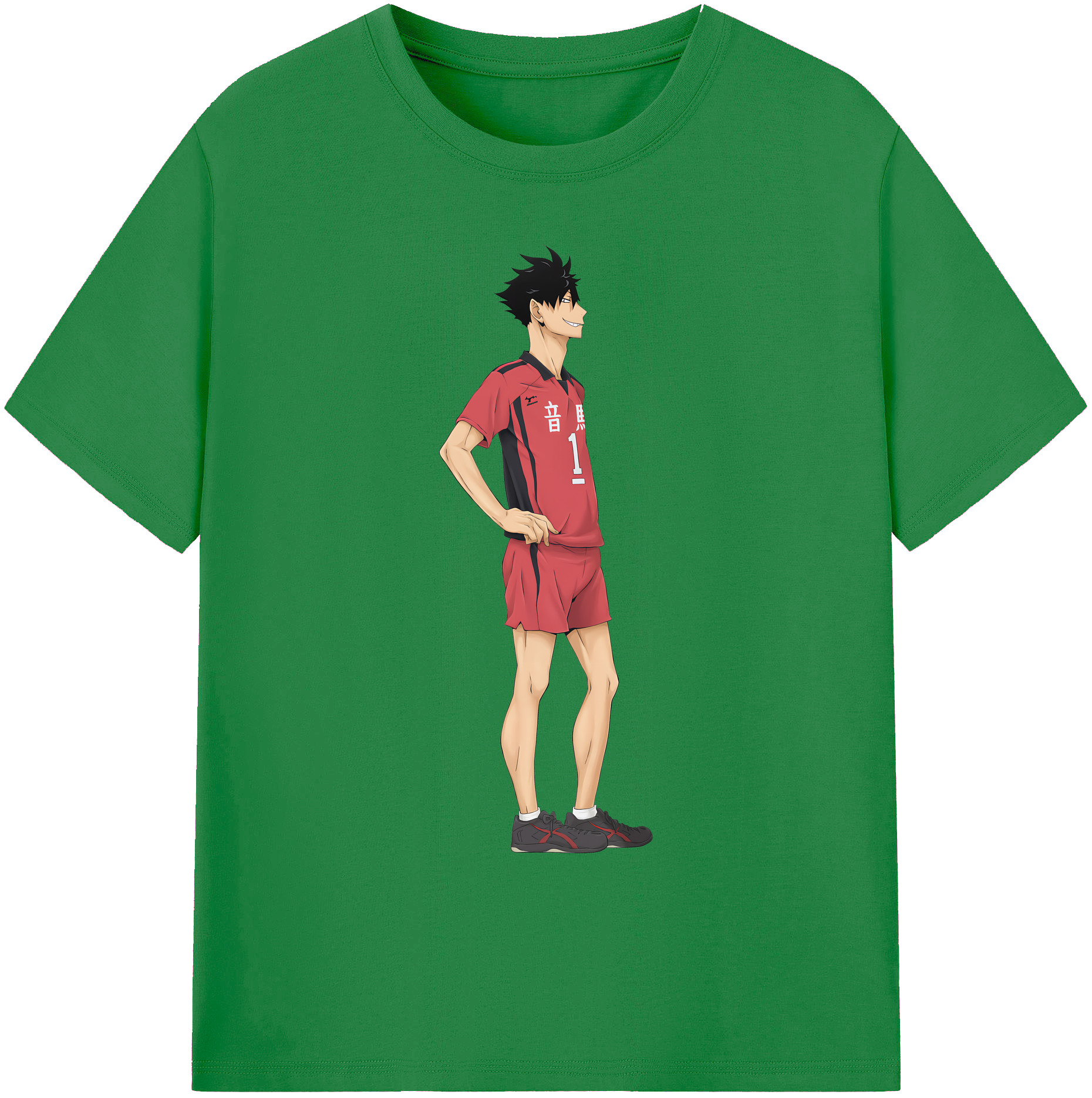 （画像用） ハイキュー!! Haikyu!! 綿100％ メンズ半袖Tシャツ｜肌触りやわらか＆通気性