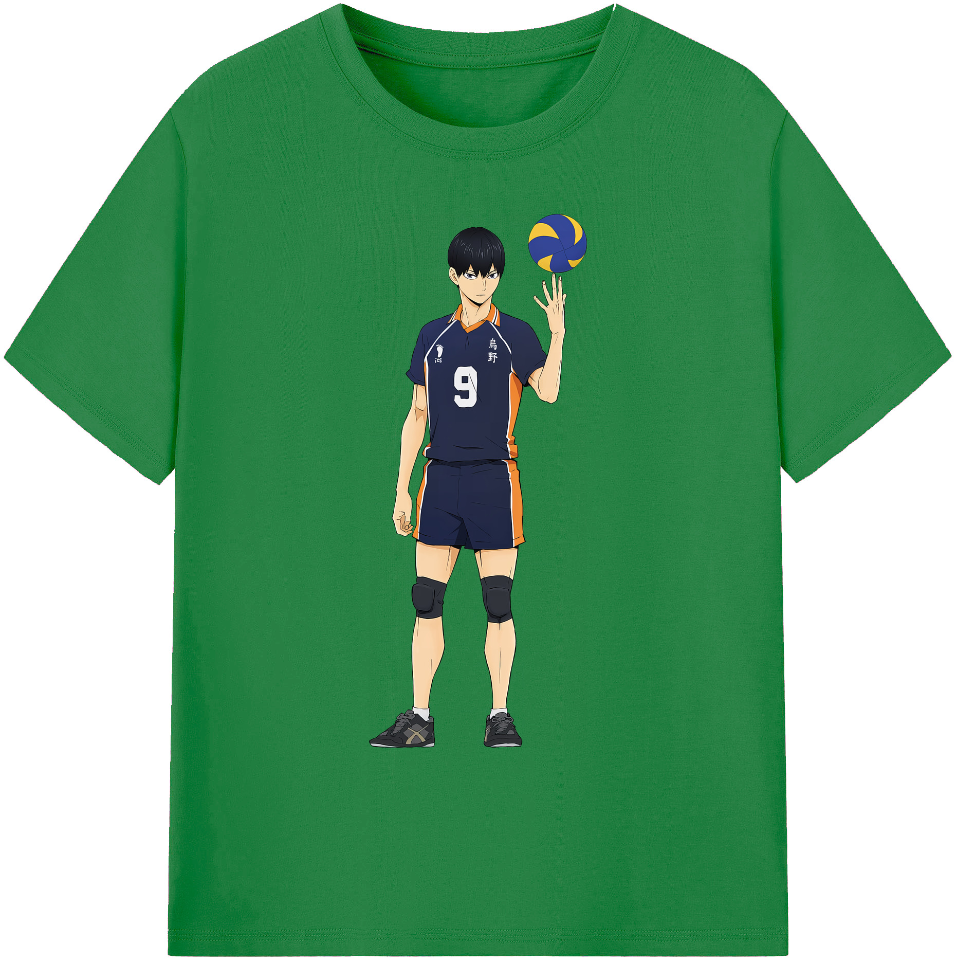 （画像用） ハイキュー!! Haikyu!! 綿100％ メンズ半袖Tシャツ｜肌触りやわらか＆通気性