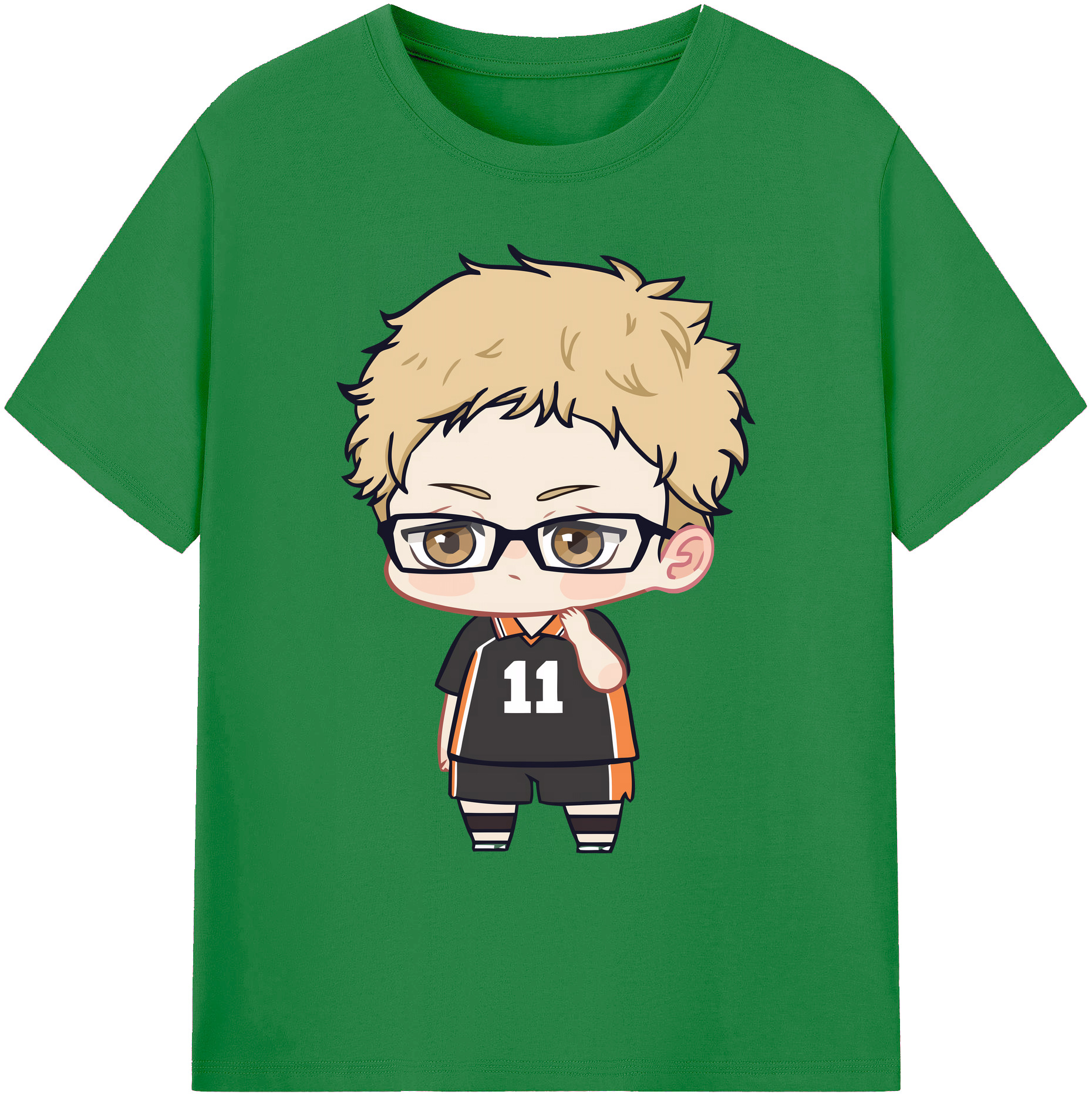 （画像用） ハイキュー!! Haikyu!! 綿100％ メンズ半袖Tシャツ｜肌触りやわらか＆通気性