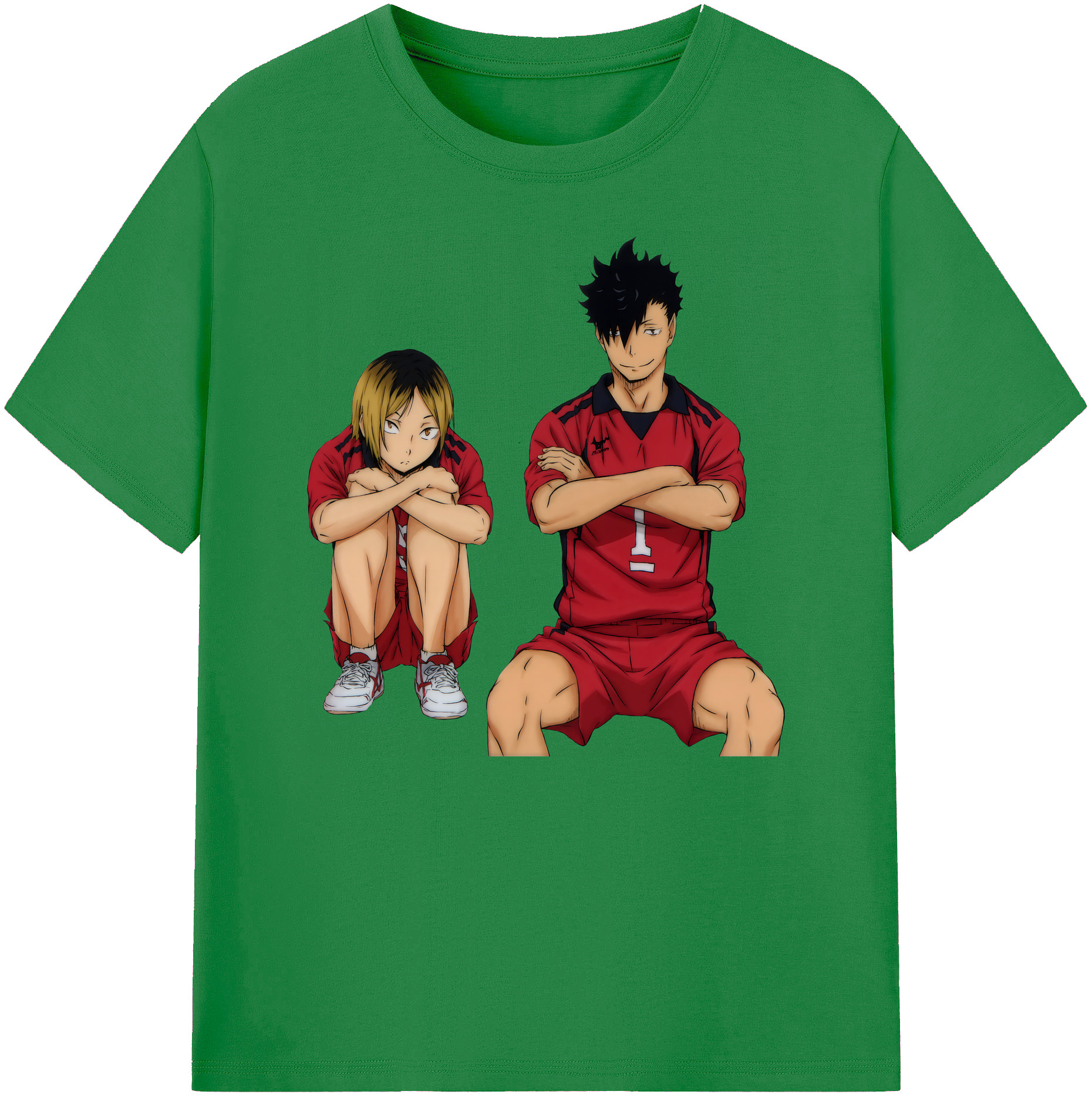 （画像用） ハイキュー!! Haikyu!! 綿100％ メンズ半袖Tシャツ｜肌触りやわらか＆通気性