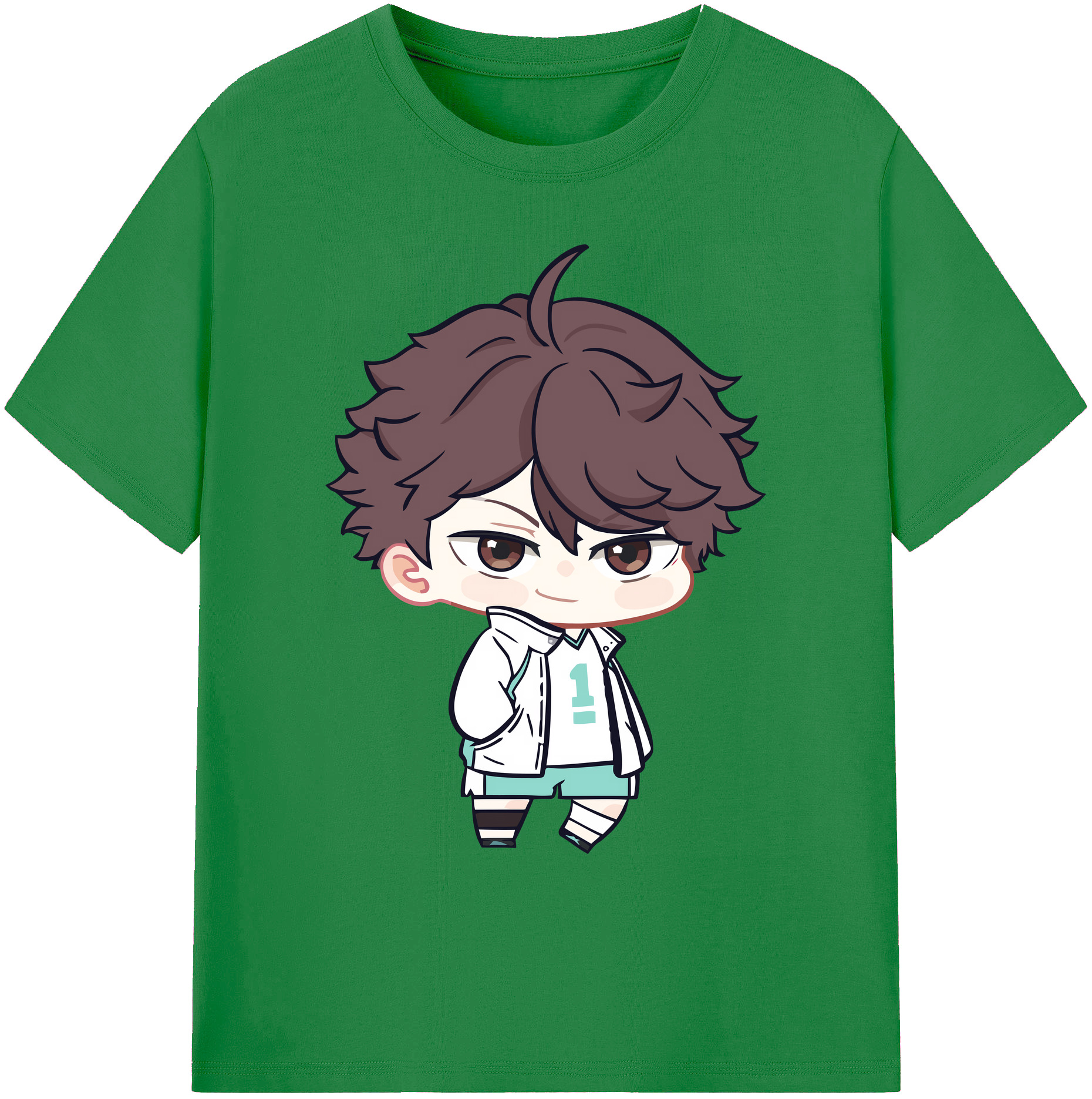 （画像用） ハイキュー!! Haikyu!! 綿100％ メンズ半袖Tシャツ｜肌触りやわらか＆通気性