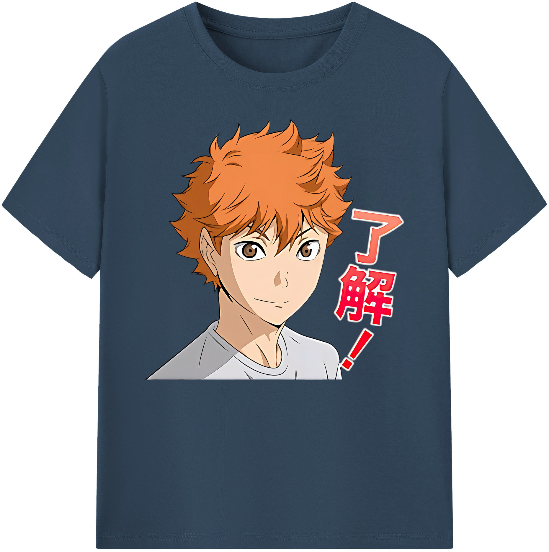 （画像用） ハイキュー!! Haikyu!! 綿100％ メンズ半袖Tシャツ｜肌触りやわらか＆通気性
