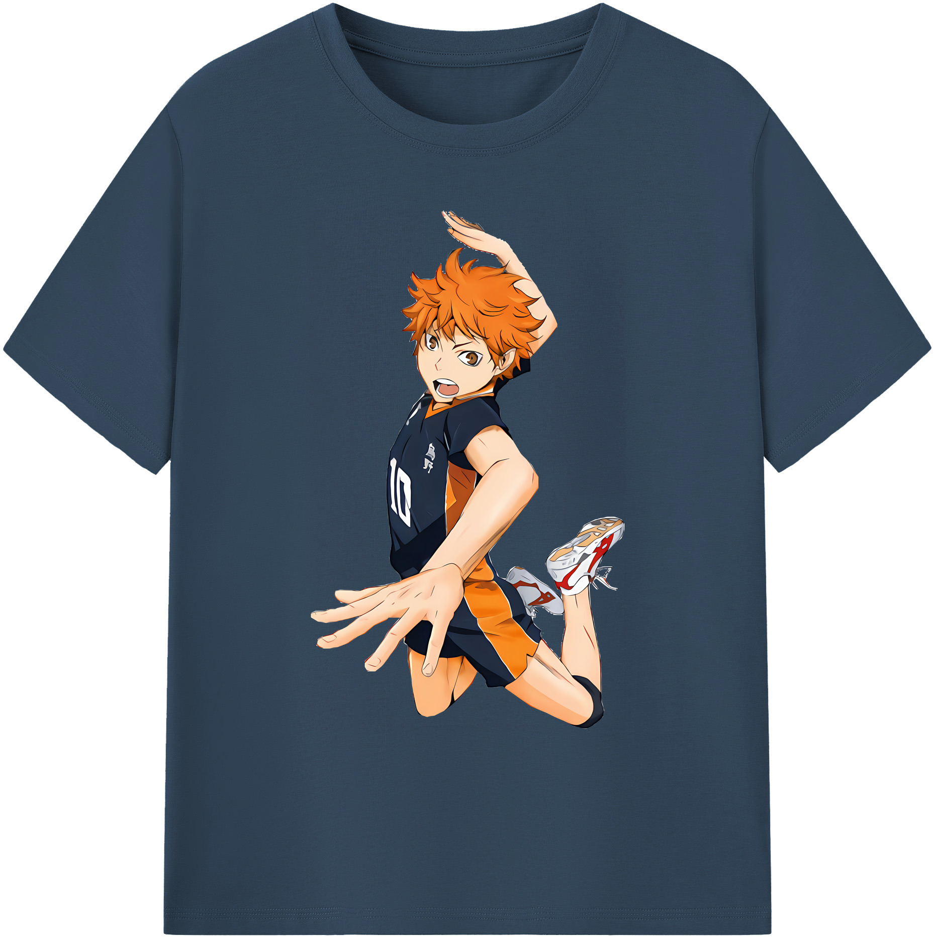 （画像用） ハイキュー!! Haikyu!! 綿100％ メンズ半袖Tシャツ｜肌触りやわらか＆通気性