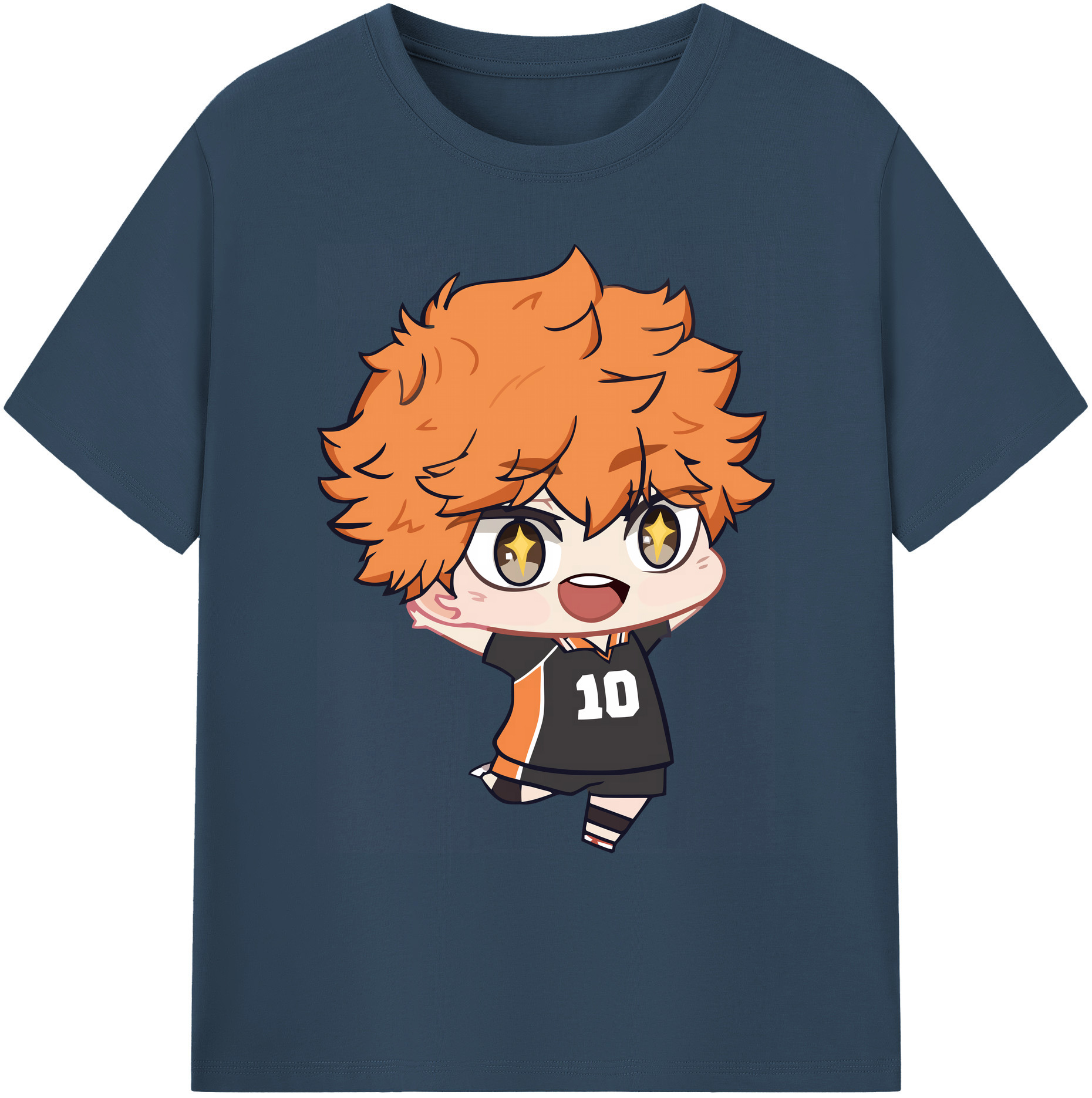 （画像用） ハイキュー!! Haikyu!! 綿100％ メンズ半袖Tシャツ｜肌触りやわらか＆通気性