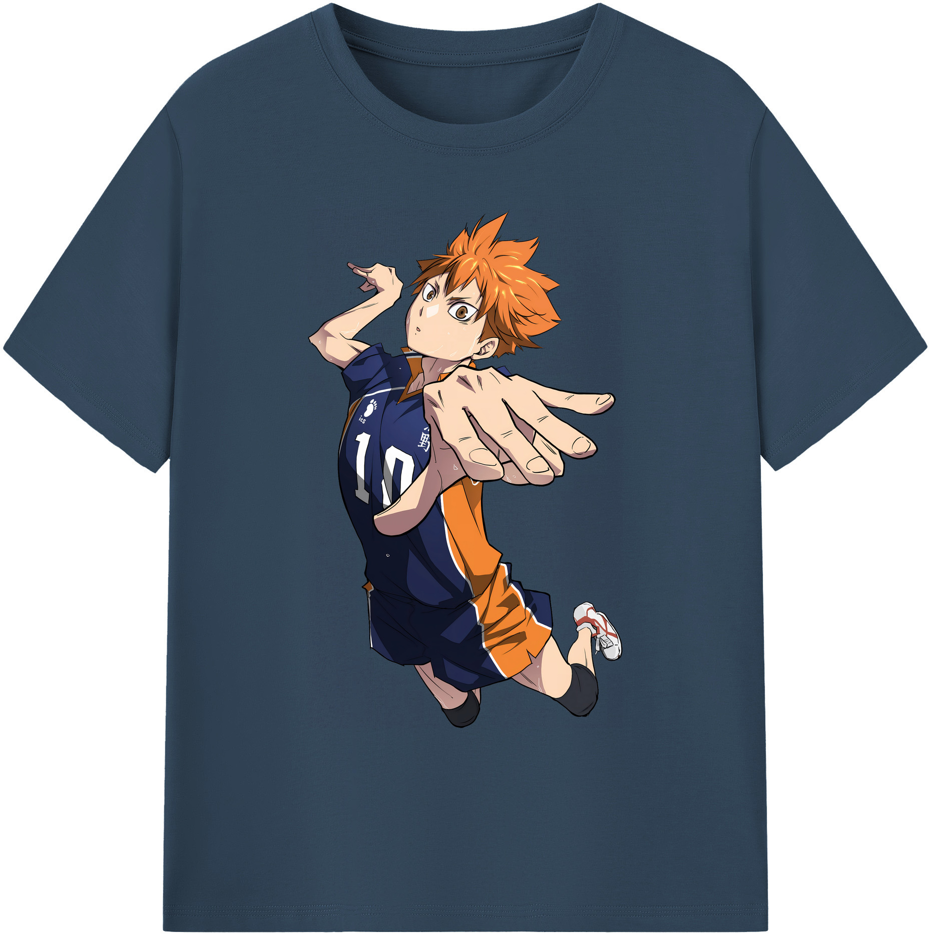 （画像用） ハイキュー!! Haikyu!! 綿100％ メンズ半袖Tシャツ｜肌触りやわらか＆通気性