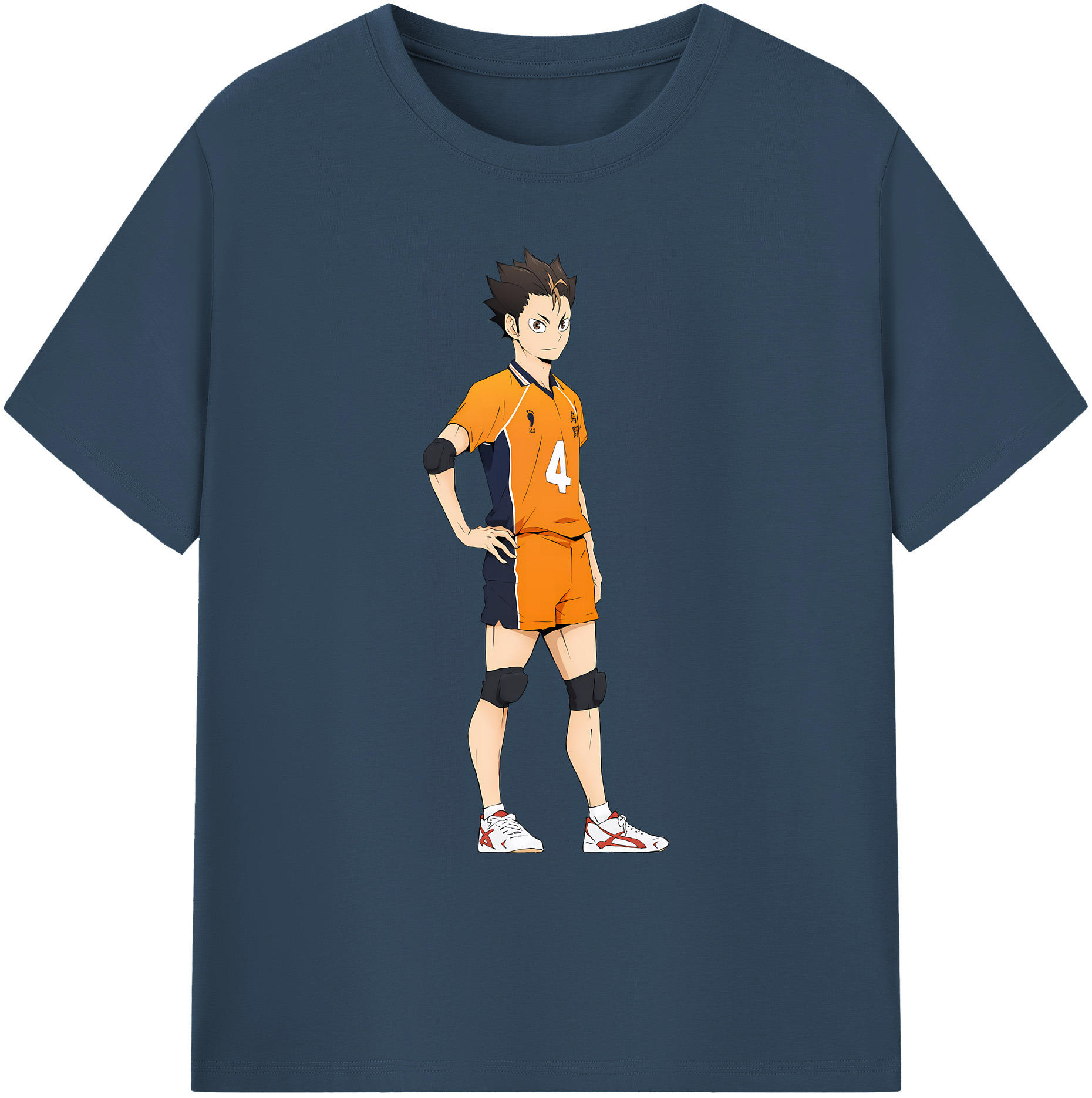 （画像用） ハイキュー!! Haikyu!! 綿100％ メンズ半袖Tシャツ｜肌触りやわらか＆通気性