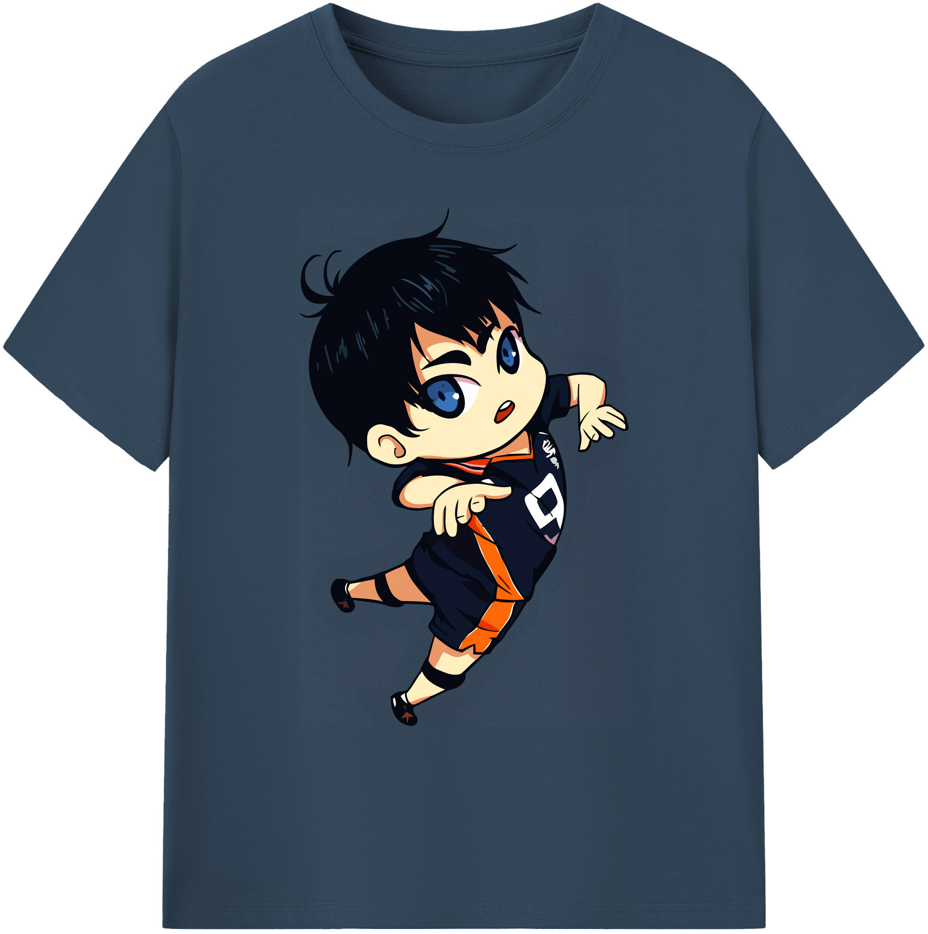 （画像用） ハイキュー!! Haikyu!! 綿100％ メンズ半袖Tシャツ｜肌触りやわらか＆通気性