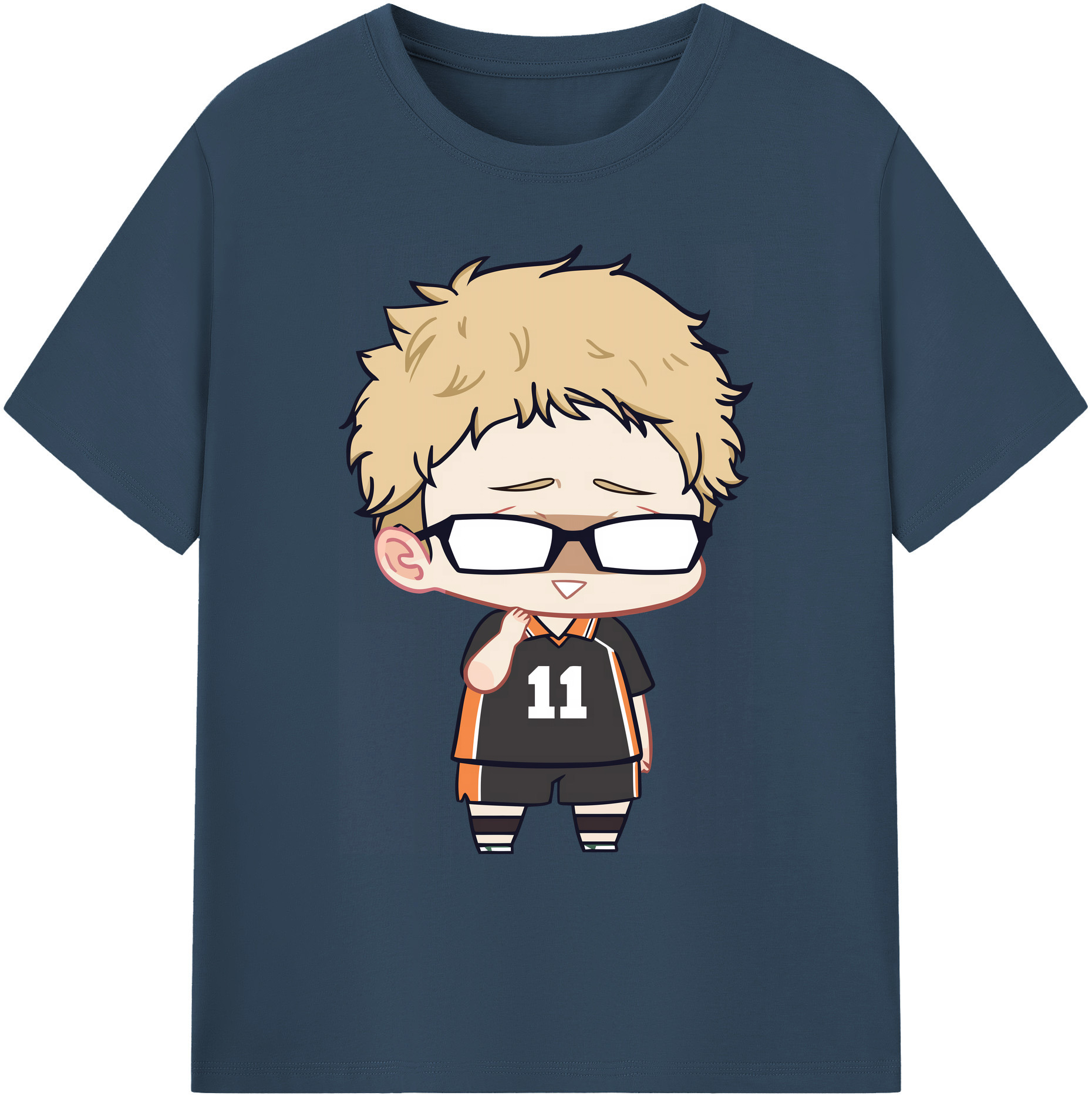 （画像用） ハイキュー!! Haikyu!! 綿100％ メンズ半袖Tシャツ｜肌触りやわらか＆通気性