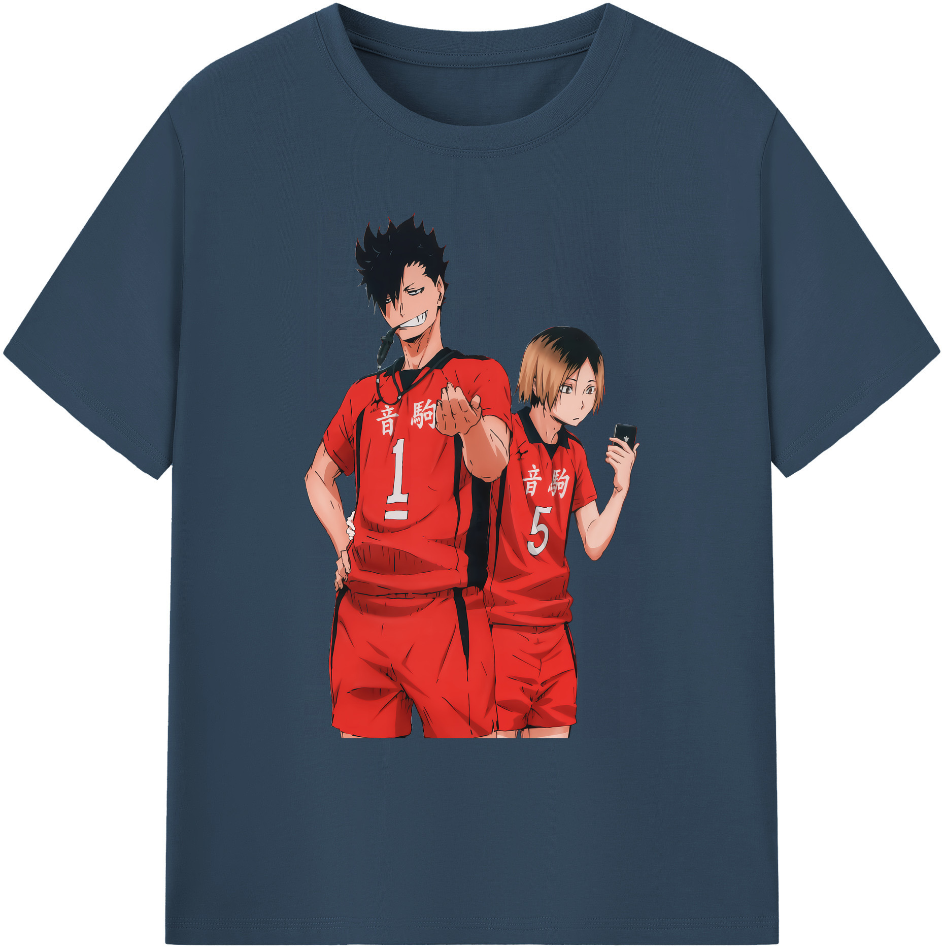 （画像用） ハイキュー!! Haikyu!! 綿100％ メンズ半袖Tシャツ｜肌触りやわらか＆通気性