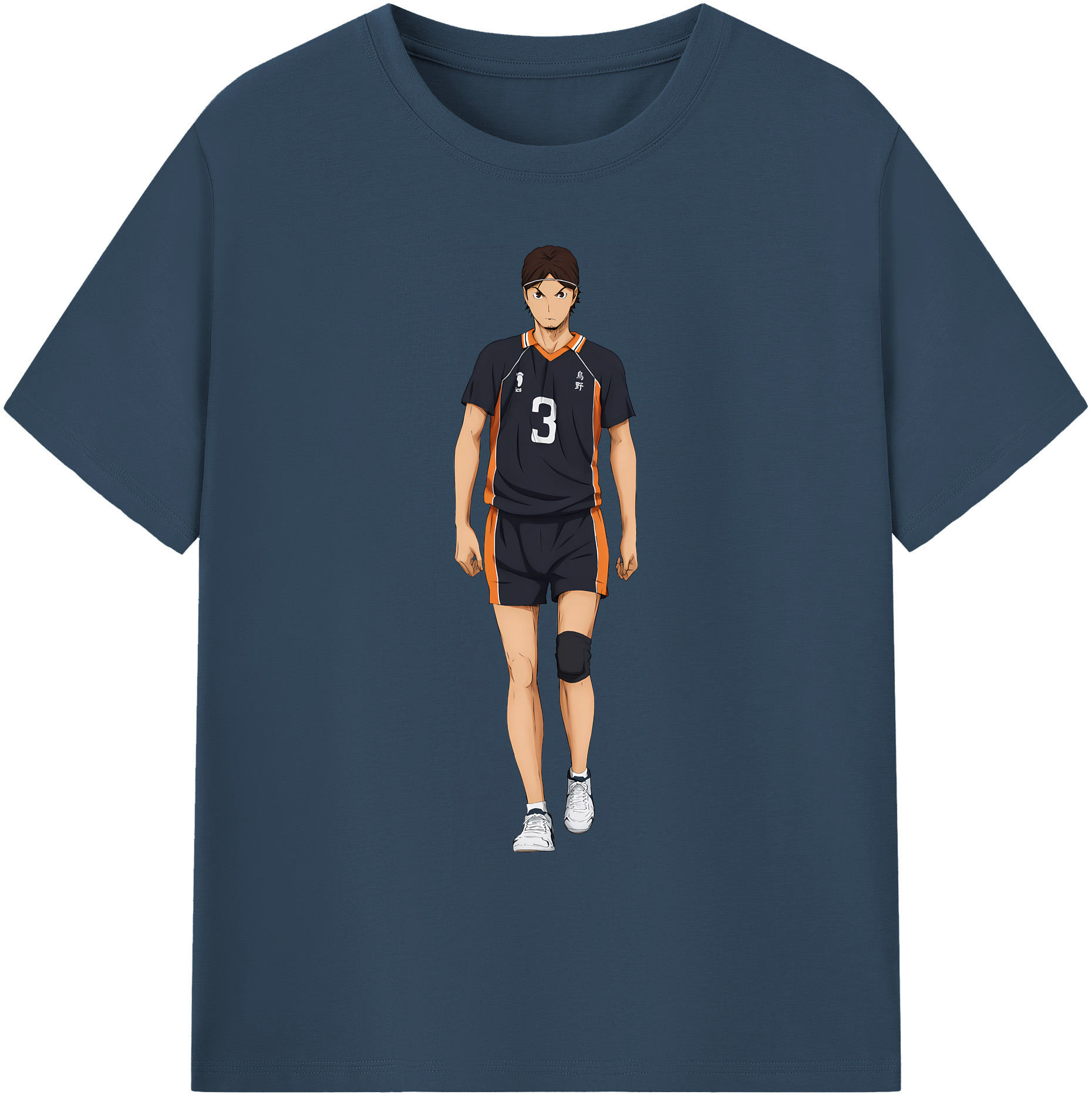 （画像用） ハイキュー!! Haikyu!! 綿100％ メンズ半袖Tシャツ｜肌触りやわらか＆通気性
