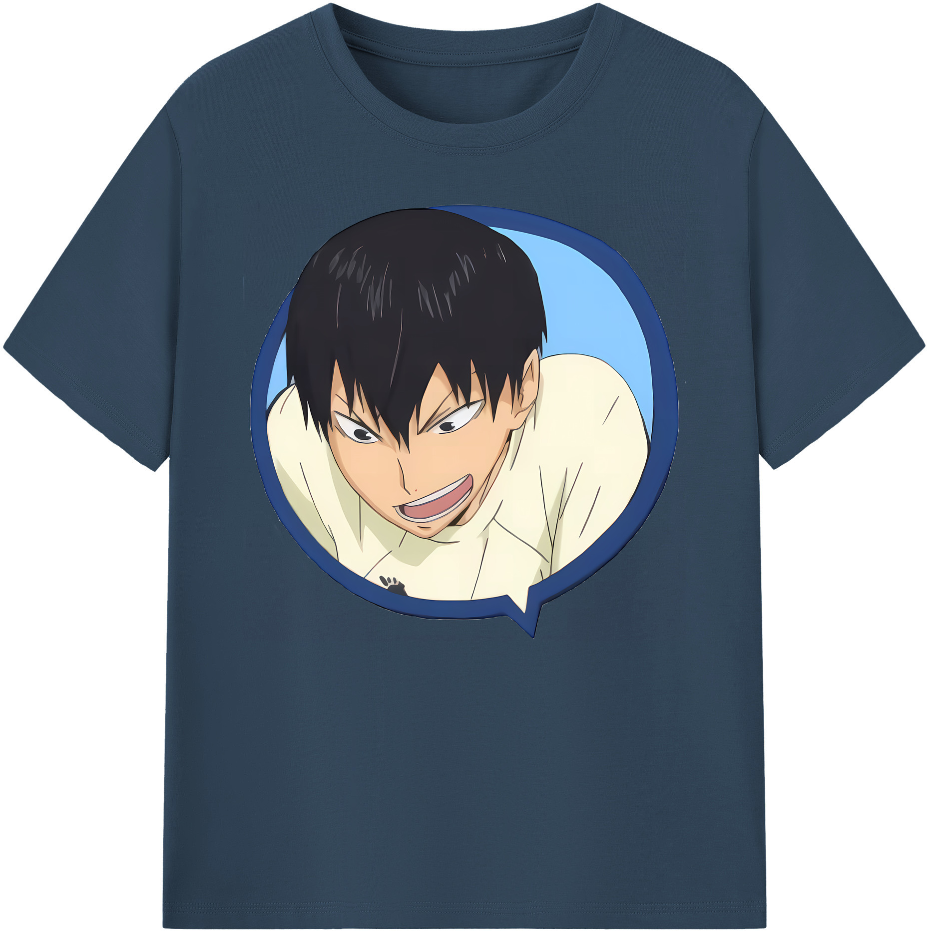 （画像用） ハイキュー!! Haikyu!! 綿100％ メンズ半袖Tシャツ｜肌触りやわらか＆通気性