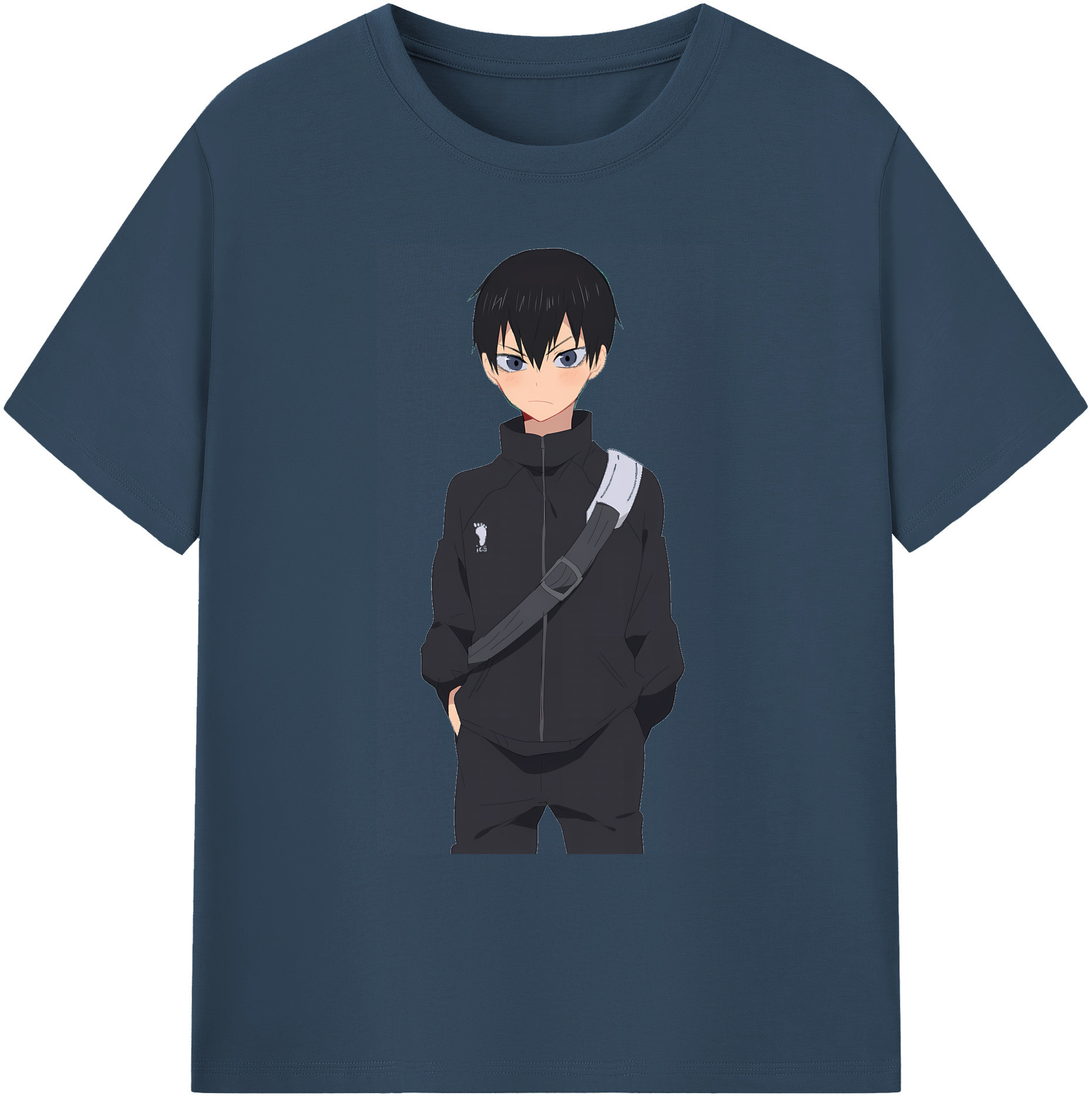（画像用） ハイキュー!! Haikyu!! 綿100％ メンズ半袖Tシャツ｜肌触りやわらか＆通気性