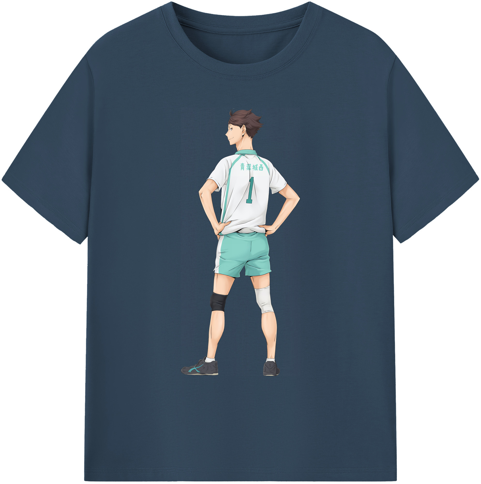 （画像用） ハイキュー!! Haikyu!! 綿100％ メンズ半袖Tシャツ｜肌触りやわらか＆通気性