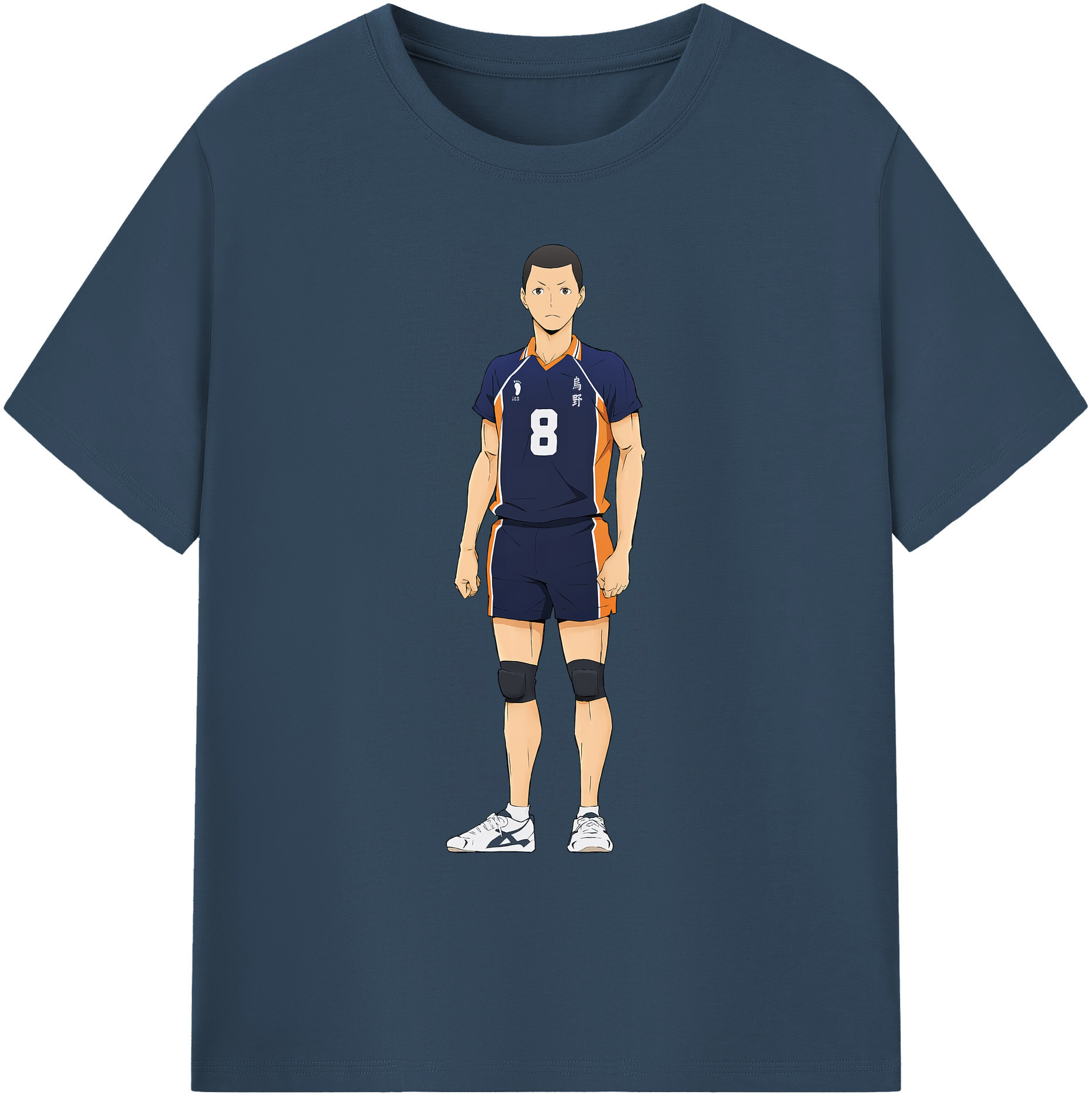 （画像用） ハイキュー!! Haikyu!! 綿100％ メンズ半袖Tシャツ｜肌触りやわらか＆通気性