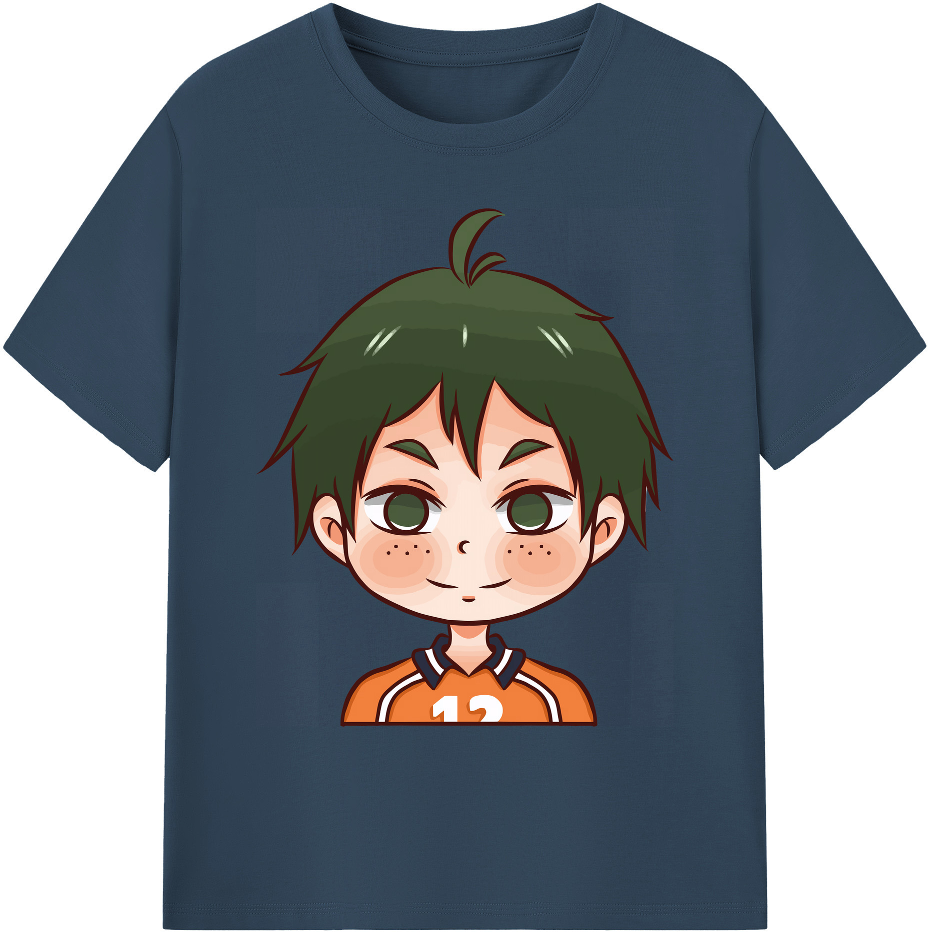 （画像用） ハイキュー!! Haikyu!! 綿100％ メンズ半袖Tシャツ｜肌触りやわらか＆通気性
