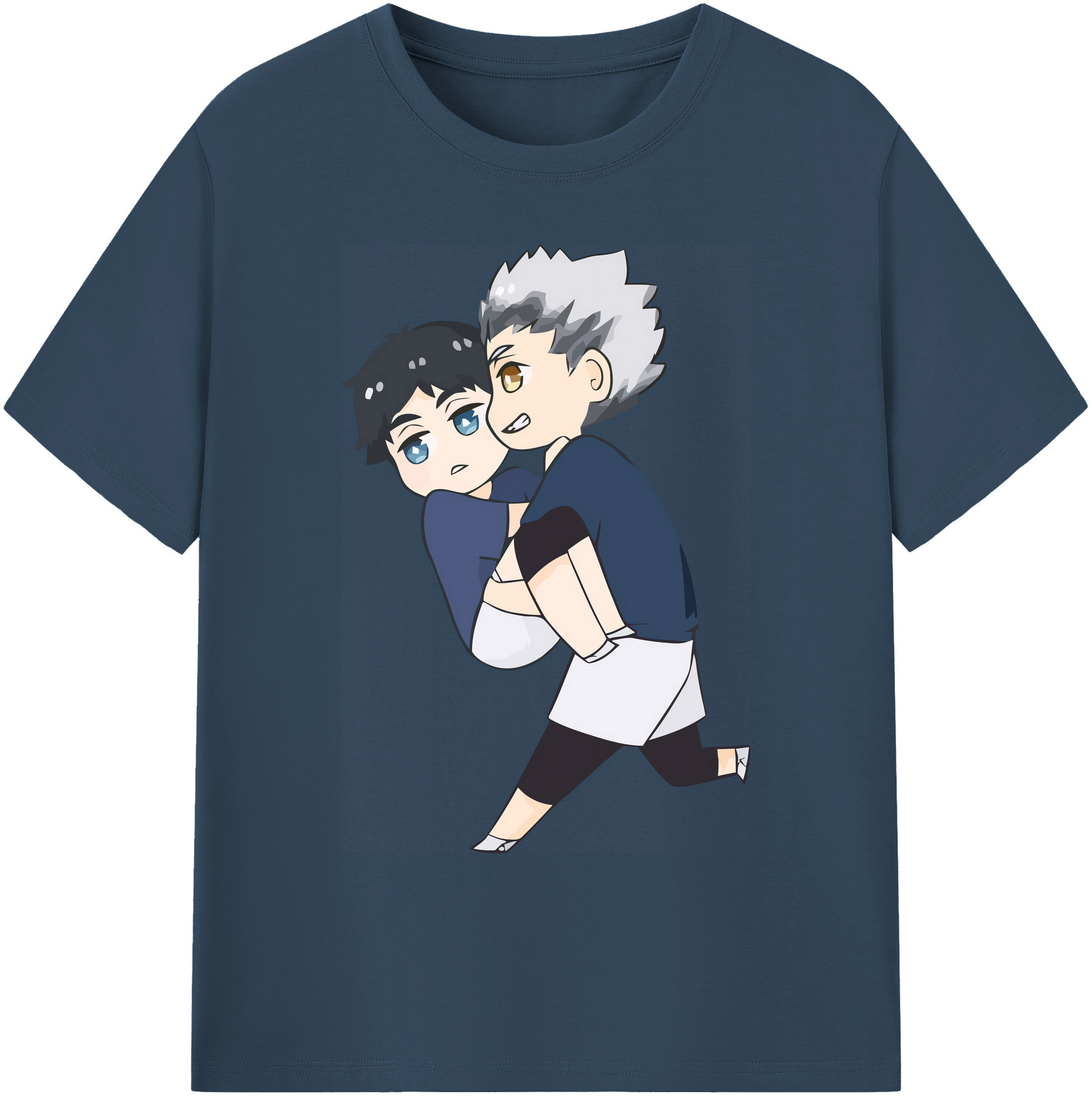 （画像用） ハイキュー!! Haikyu!! 綿100％ メンズ半袖Tシャツ｜肌触りやわらか＆通気性