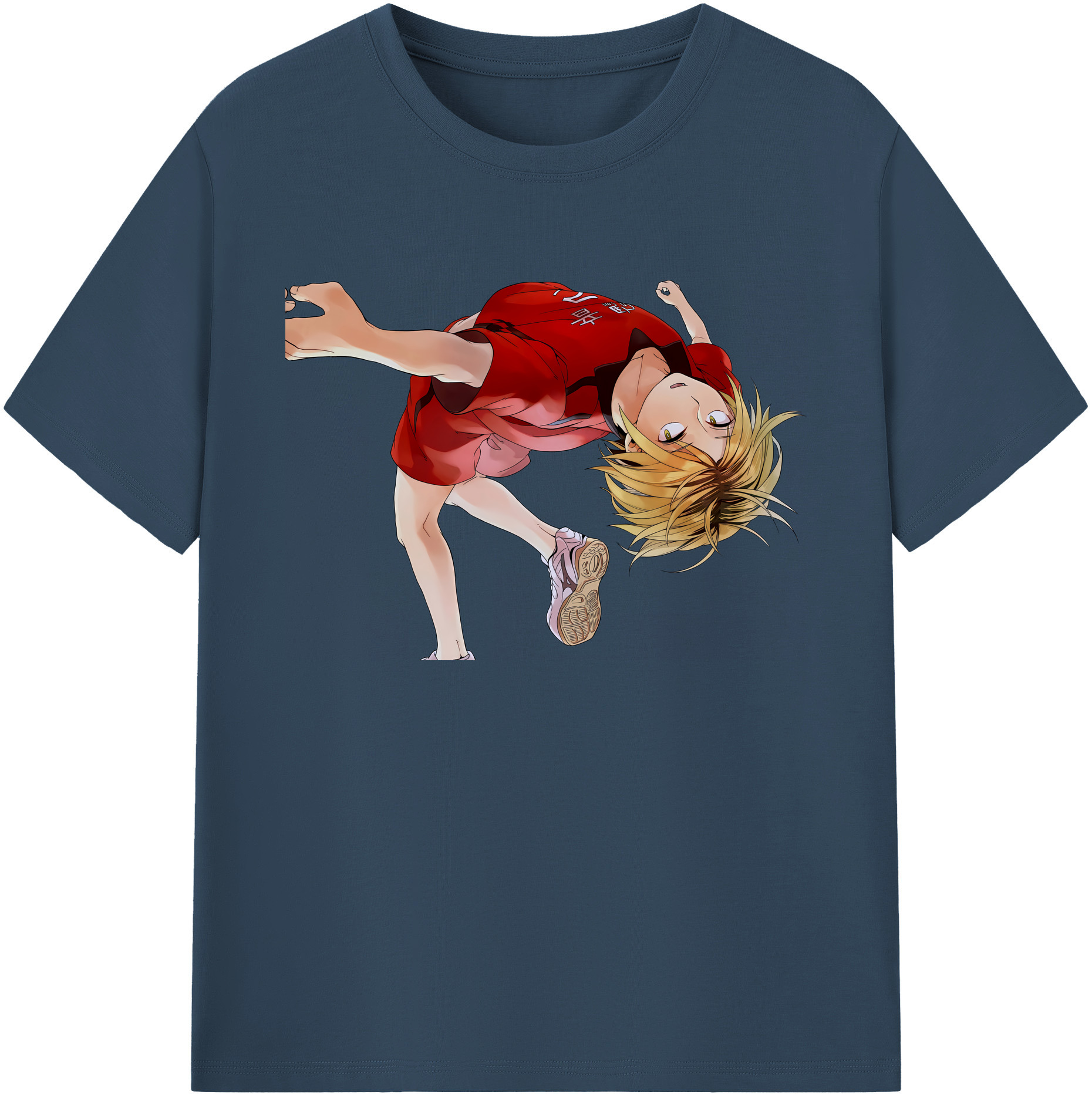 （画像用） ハイキュー!! Haikyu!! 綿100％ メンズ半袖Tシャツ｜肌触りやわらか＆通気性