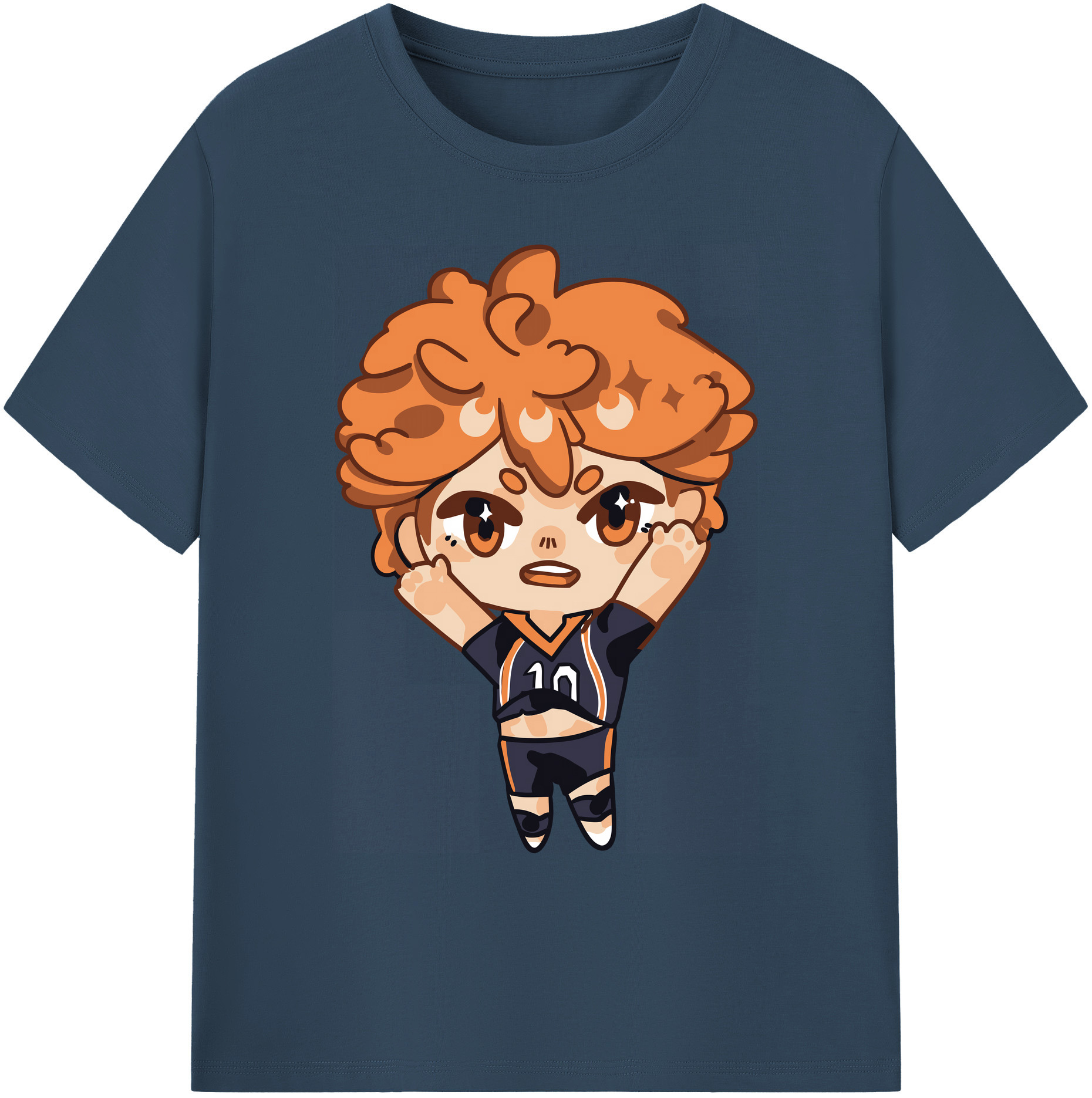 （画像用） ハイキュー!! Haikyu!! 綿100％ メンズ半袖Tシャツ｜肌触りやわらか＆通気性