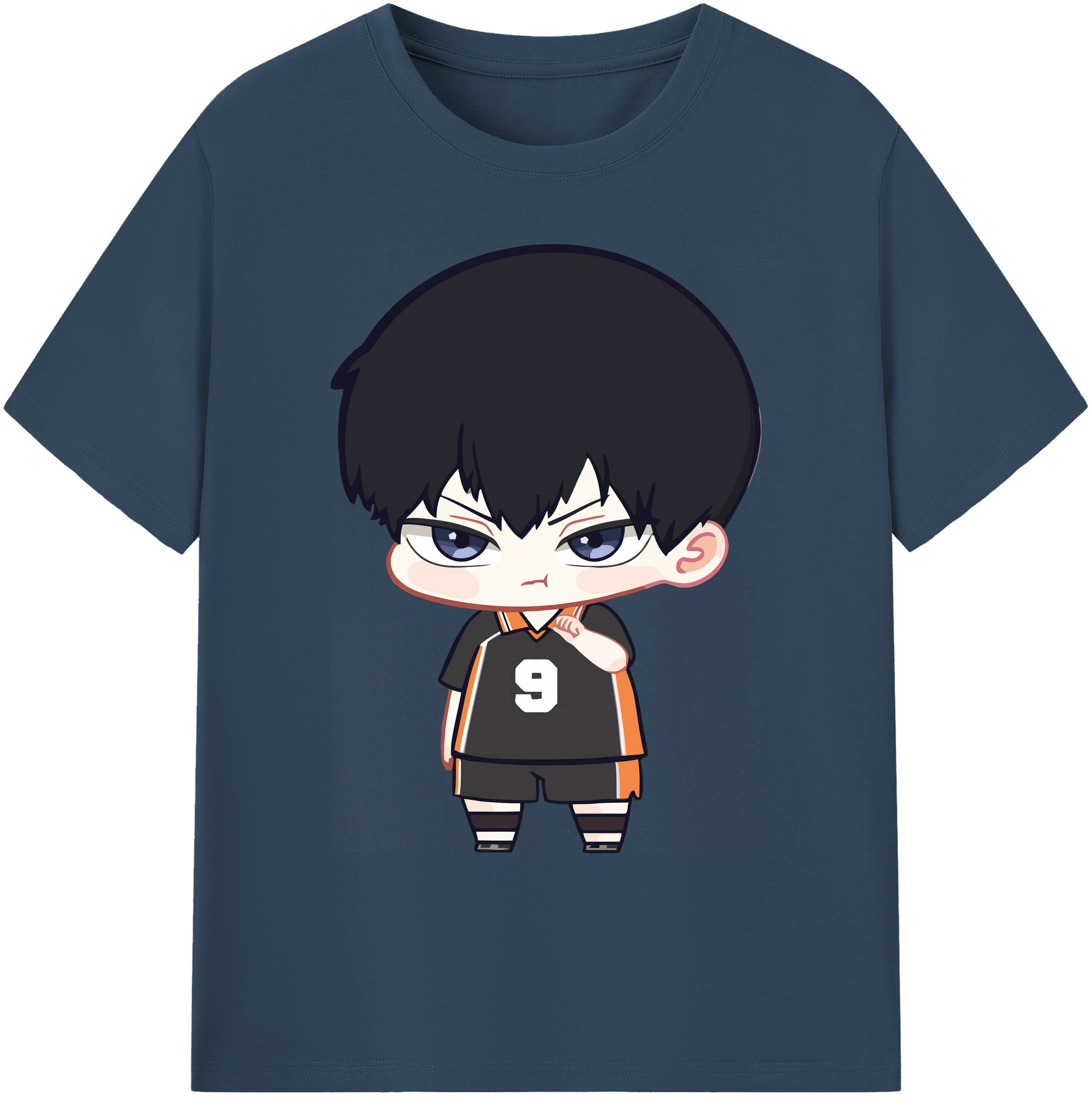 （画像用） ハイキュー!! Haikyu!! 綿100％ メンズ半袖Tシャツ｜肌触りやわらか＆通気性