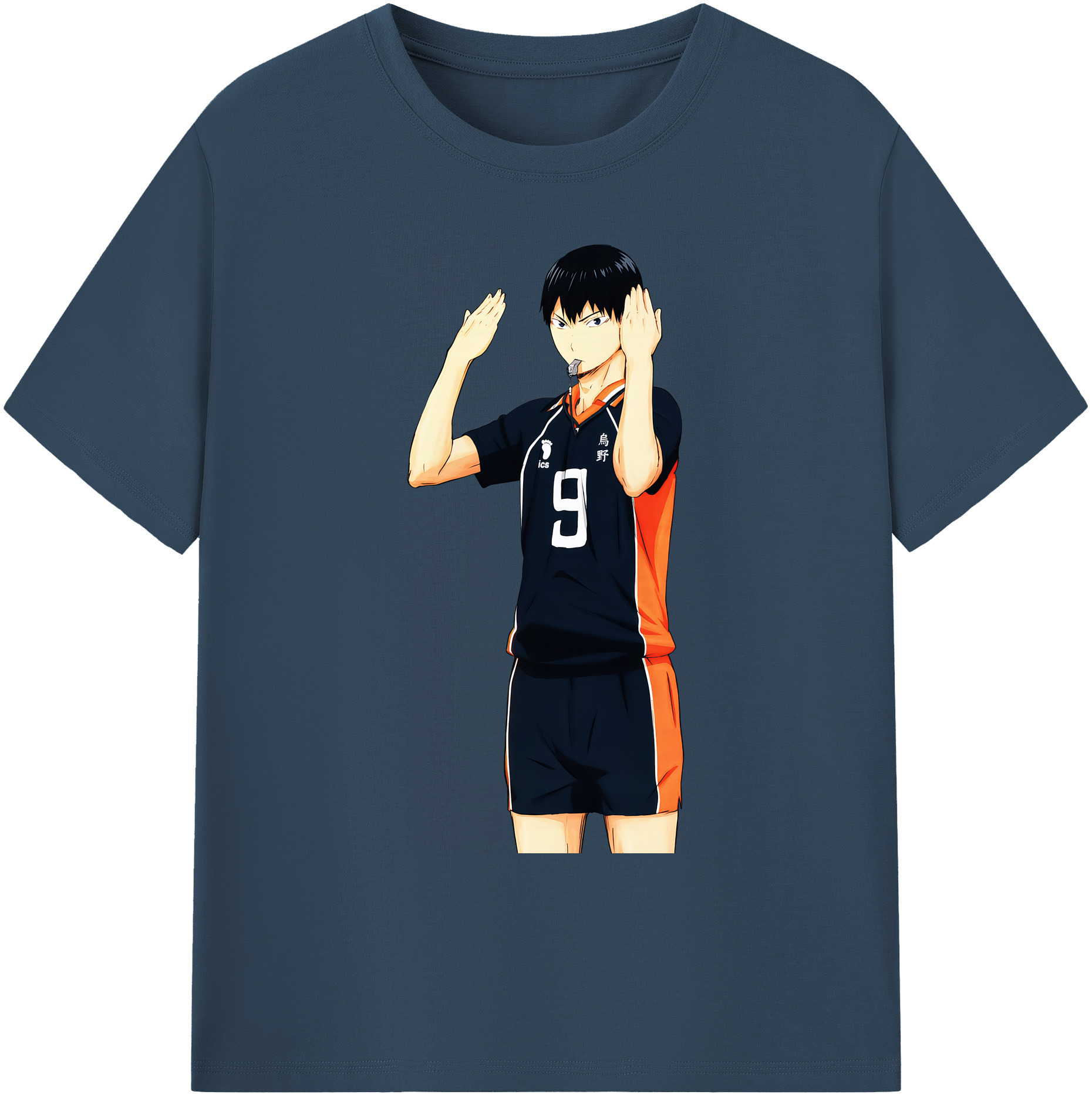 （画像用） ハイキュー!! Haikyu!! 綿100％ メンズ半袖Tシャツ｜肌触りやわらか＆通気性